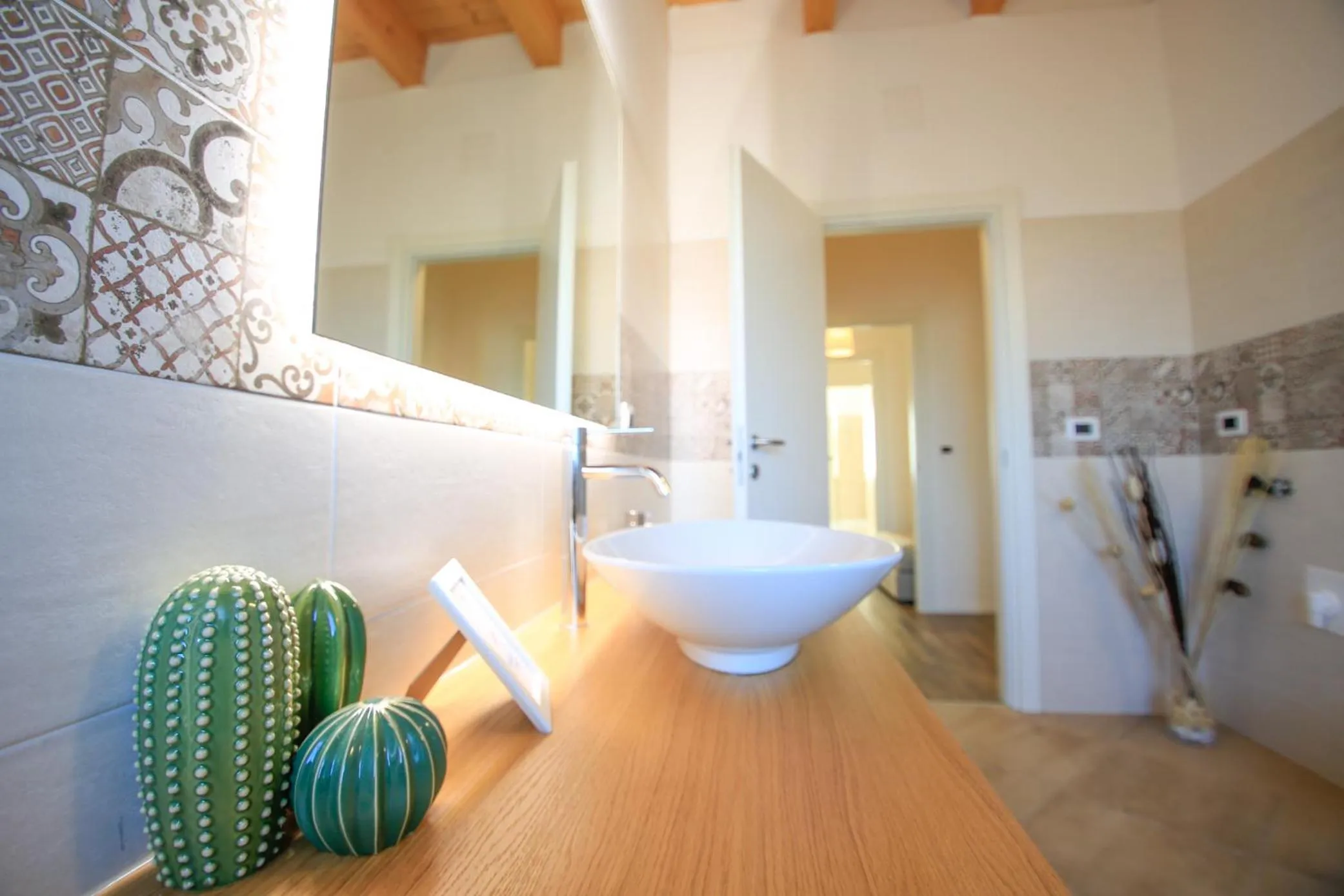 Bathroom in B&B Dimora ROSSIPINTI