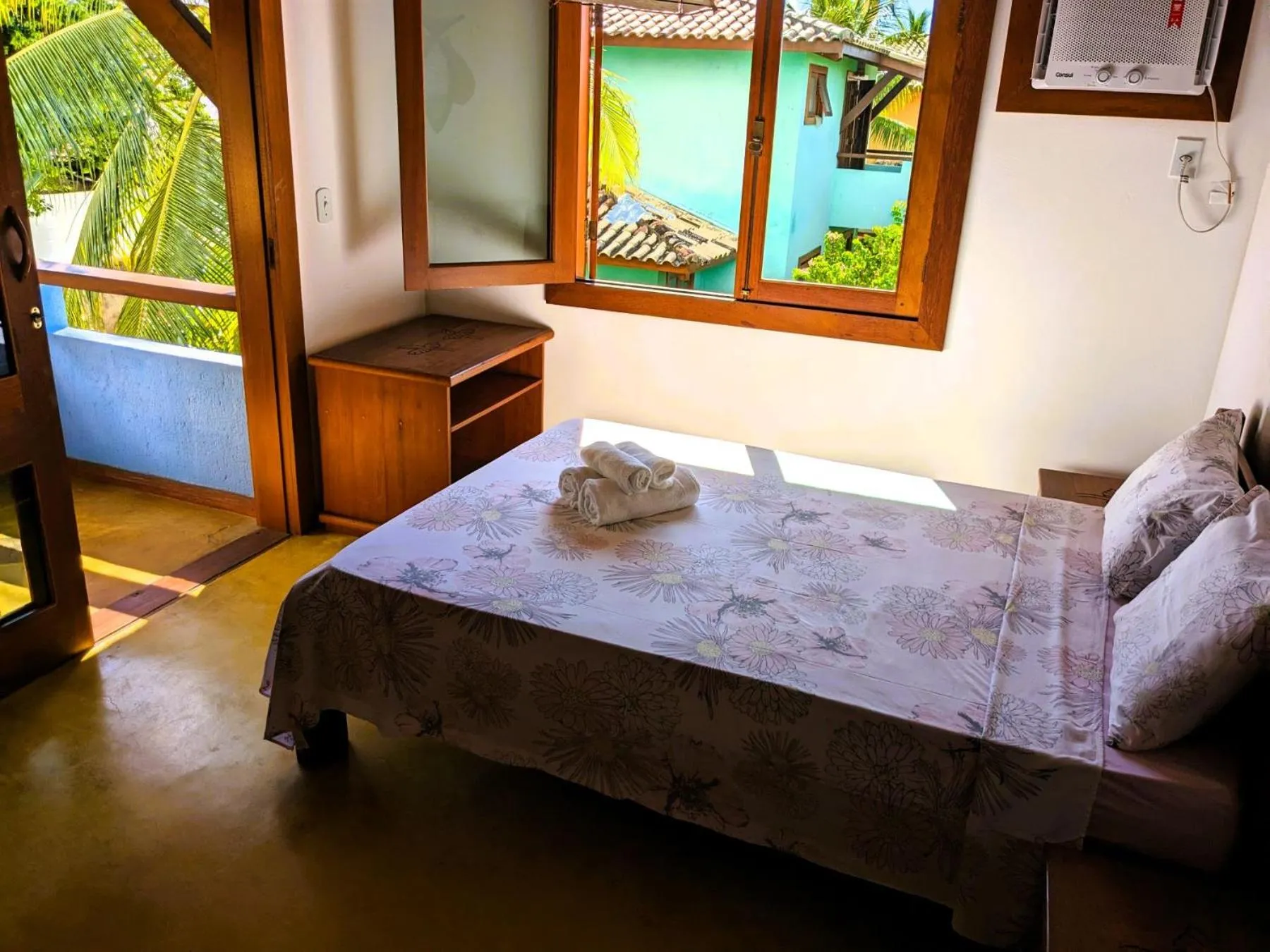 View (from property/room), Bed in Residence Maria Vittoria Praia Arraial