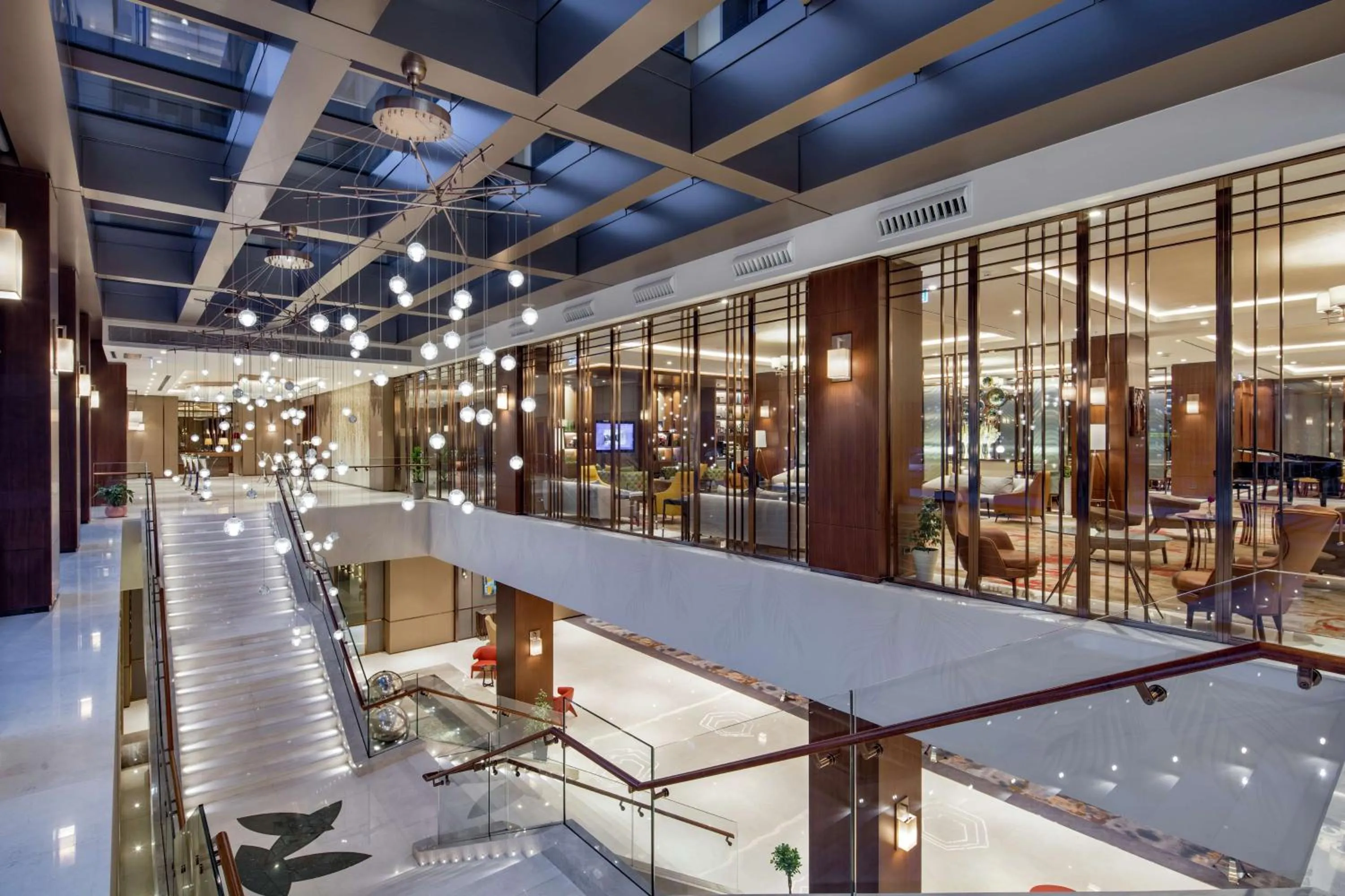 Lobby or reception in DoubleTree By Hilton Skopje