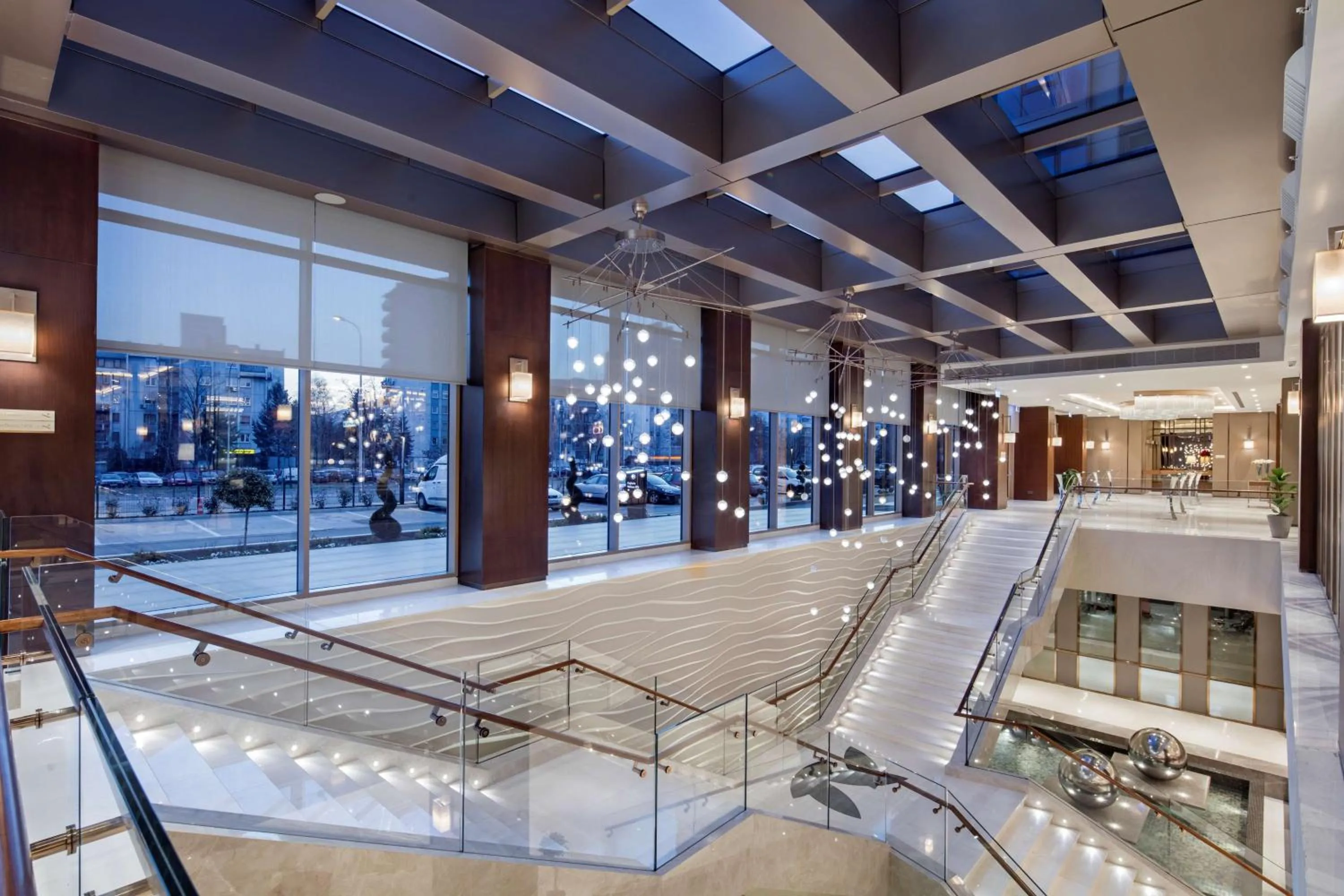 Lobby or reception in DoubleTree By Hilton Skopje