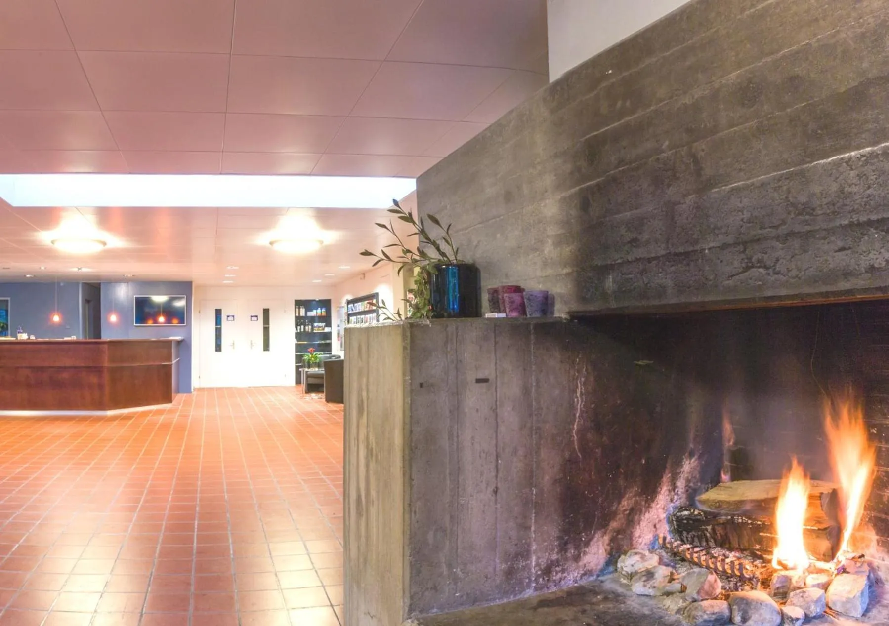 Lobby or reception in B&B Hotel Mattli Übernachtung Frühstück