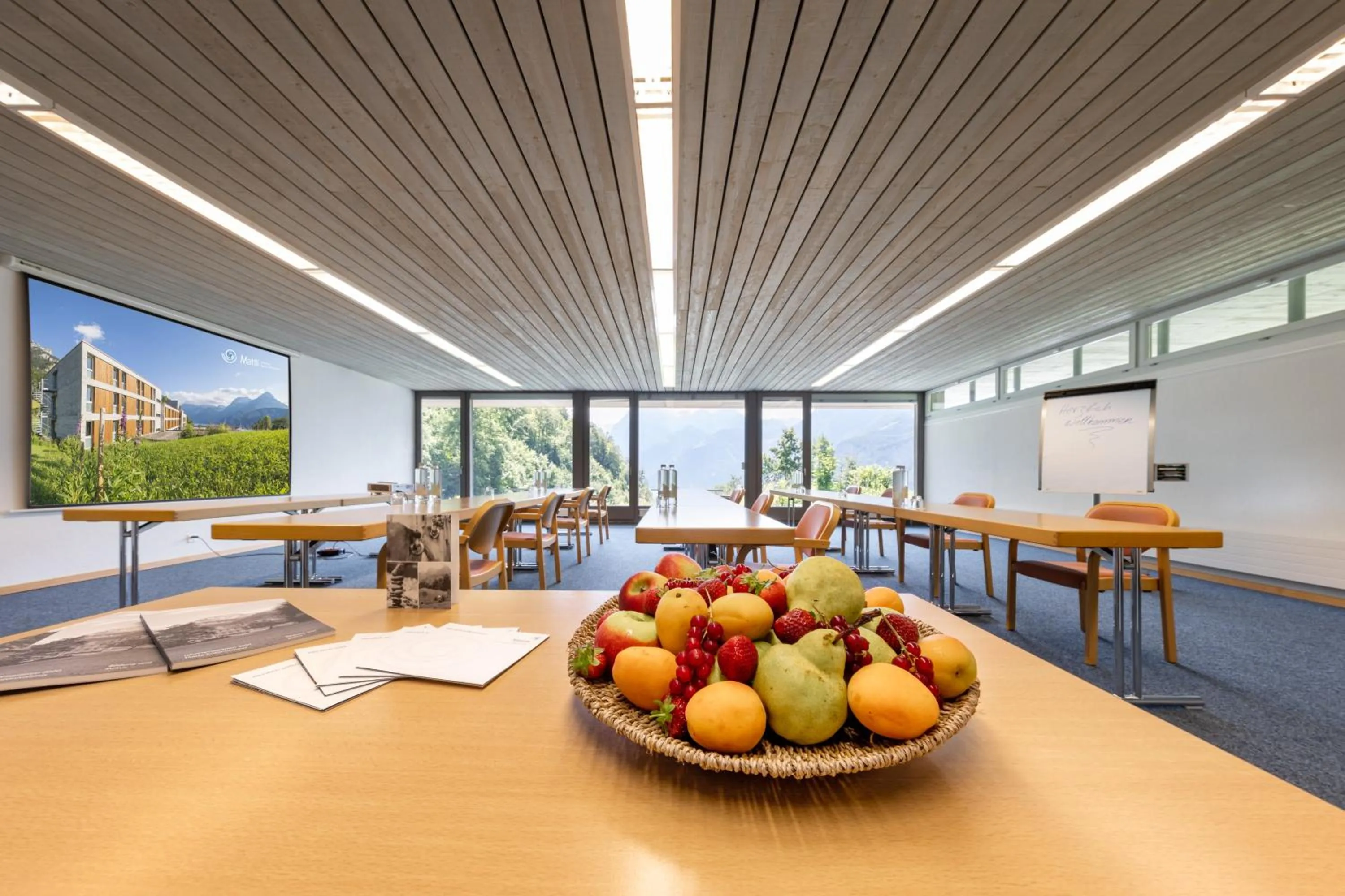 Meeting/conference room in B&B Hotel Mattli Übernachtung Frühstück
