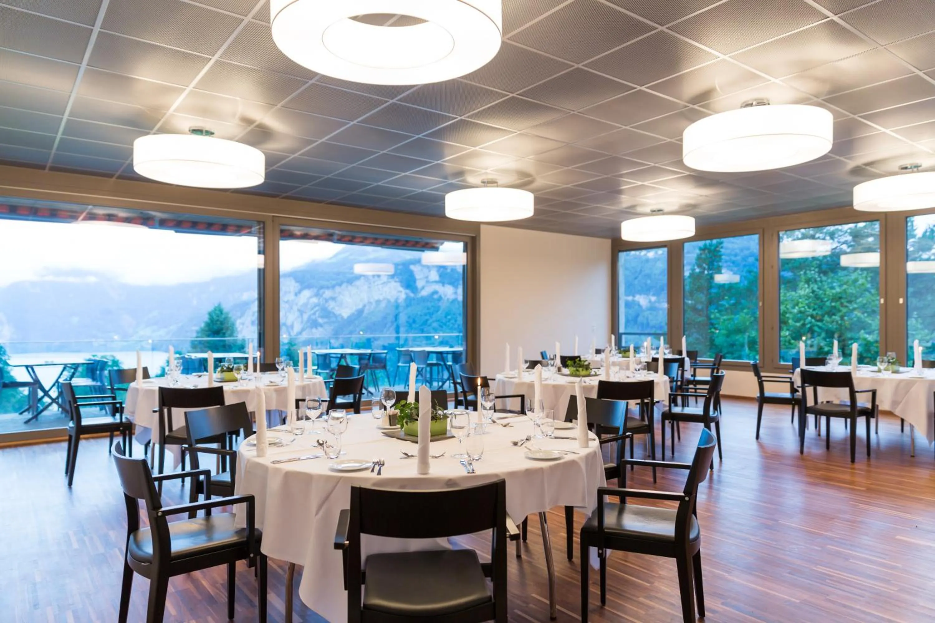 Restaurant/places to eat in B&B Hotel Mattli Übernachtung Frühstück