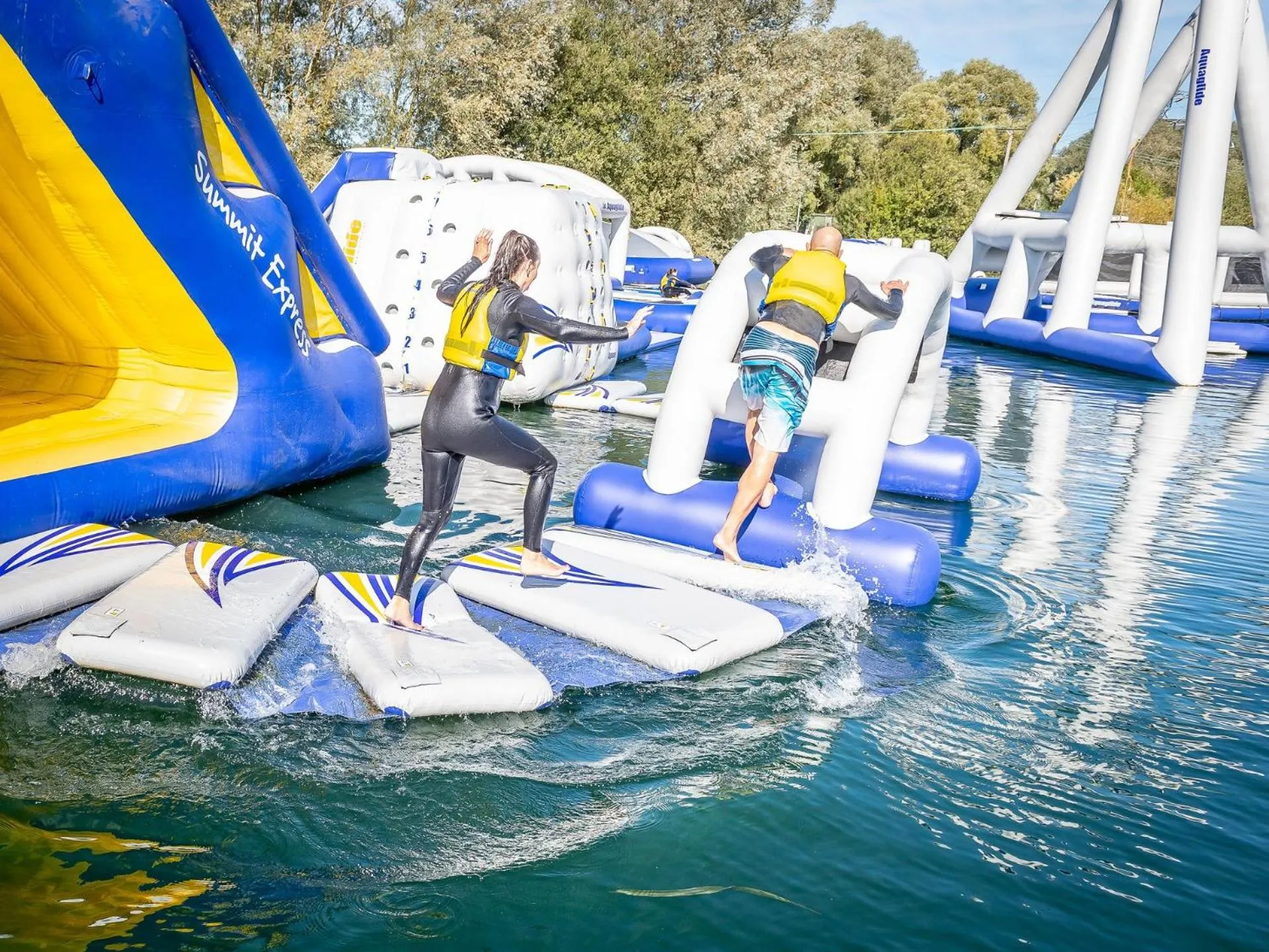 Aqua park in Le Domaine du Cèdre