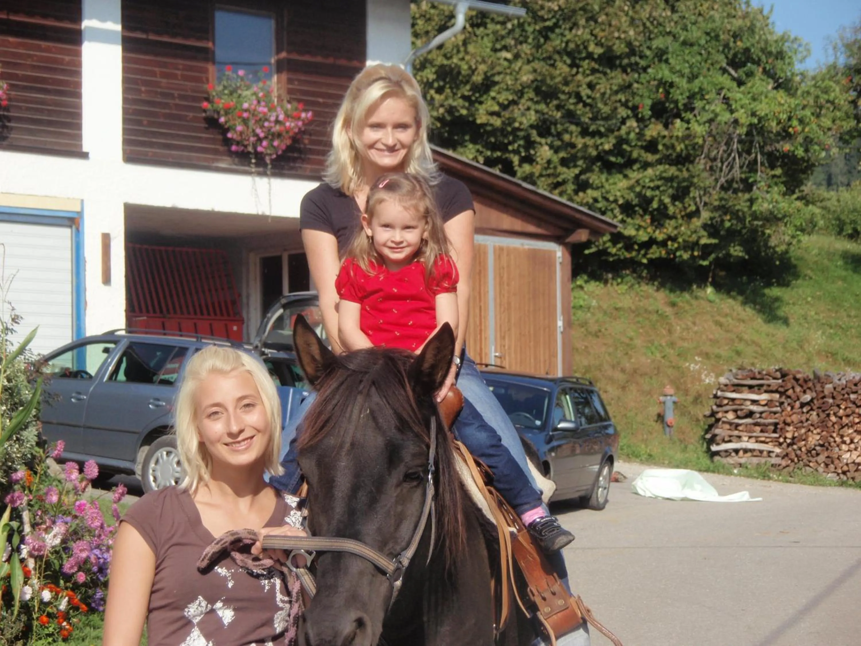 Horse-riding in Pleschinhof