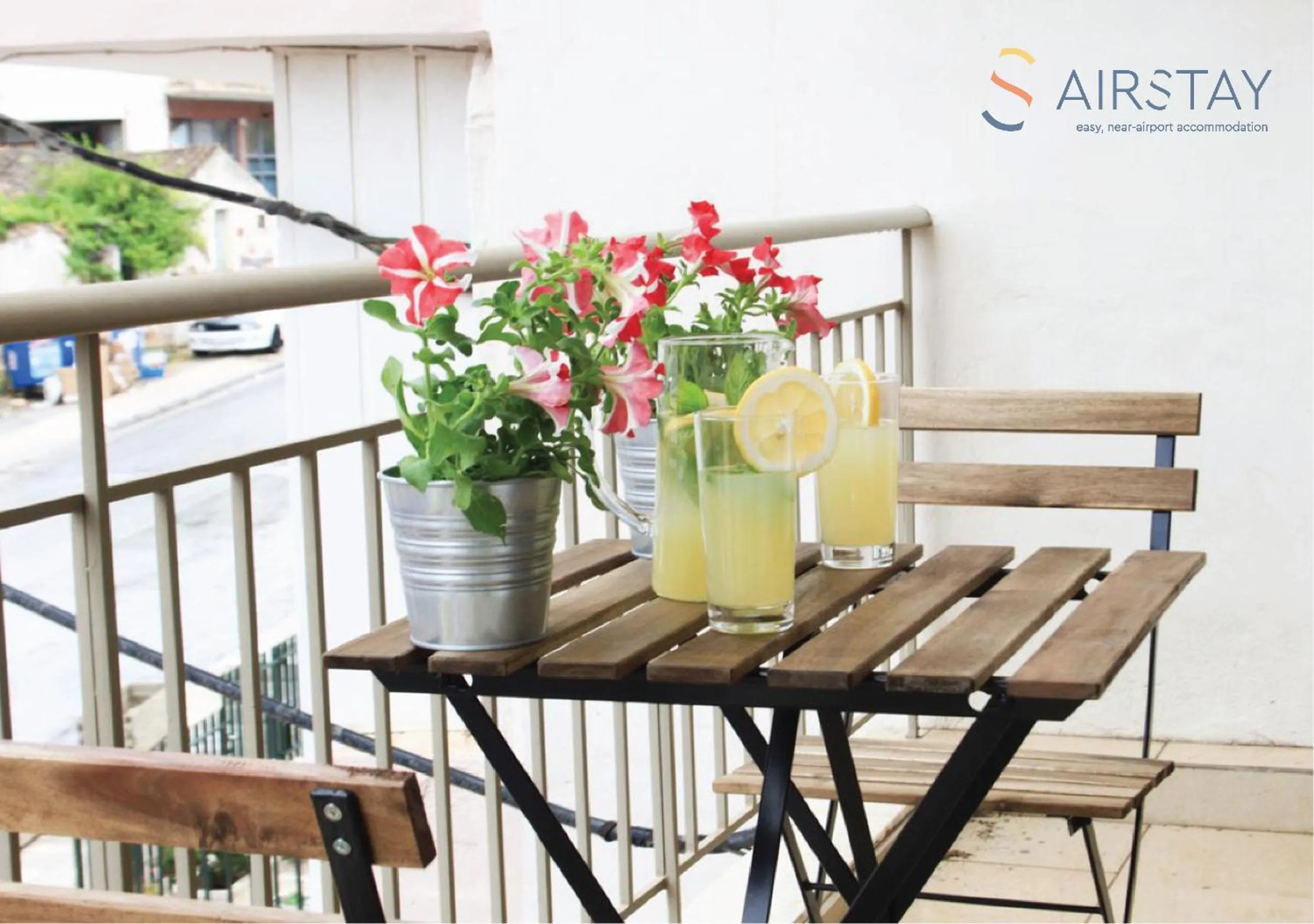 Balcony/Terrace in Anivia Apartments Airport by Airstay