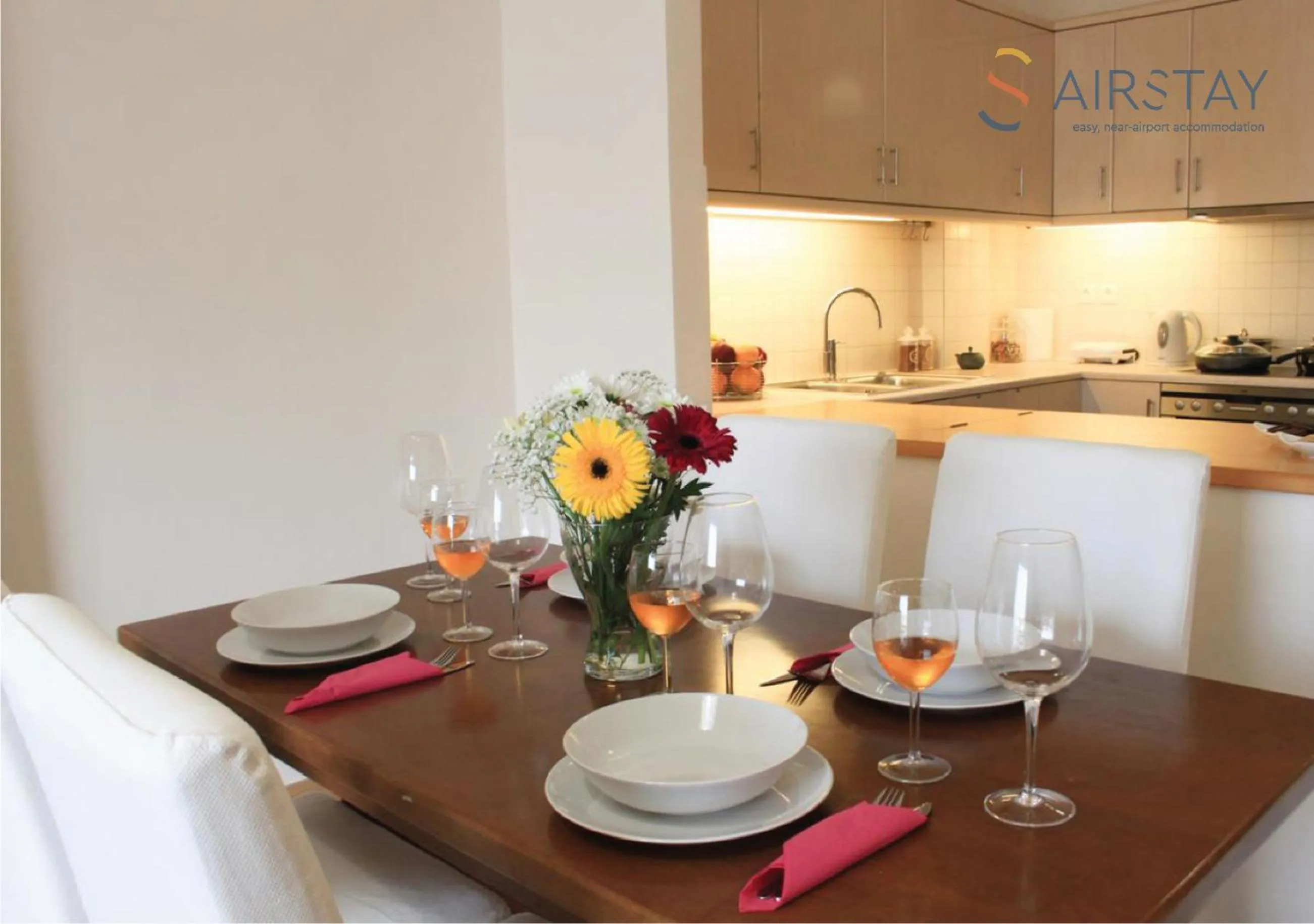 Dining area in Anivia Apartments Airport by Airstay