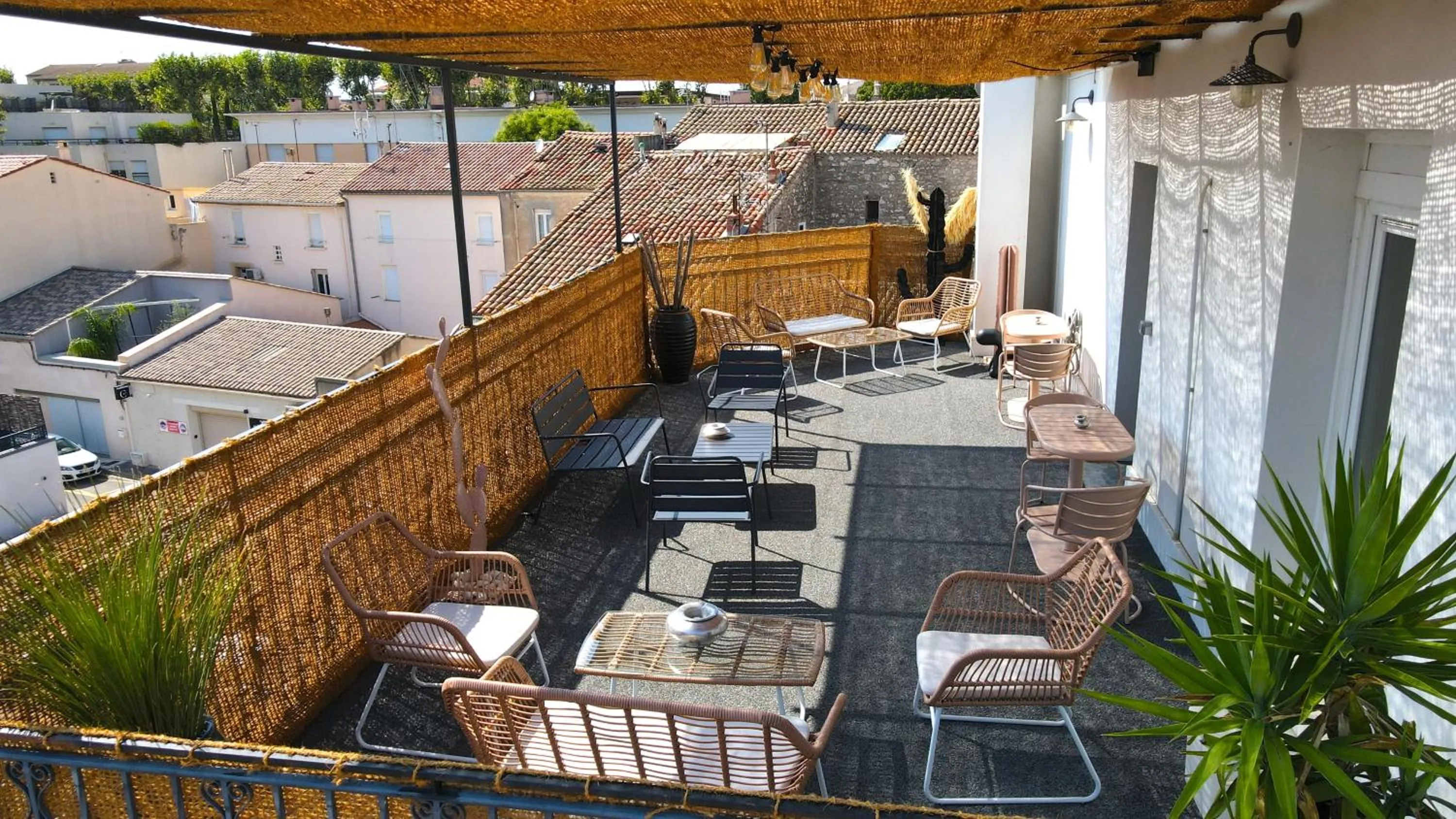 Balcony/Terrace in Hôtel Le C - Boutique Hôtel