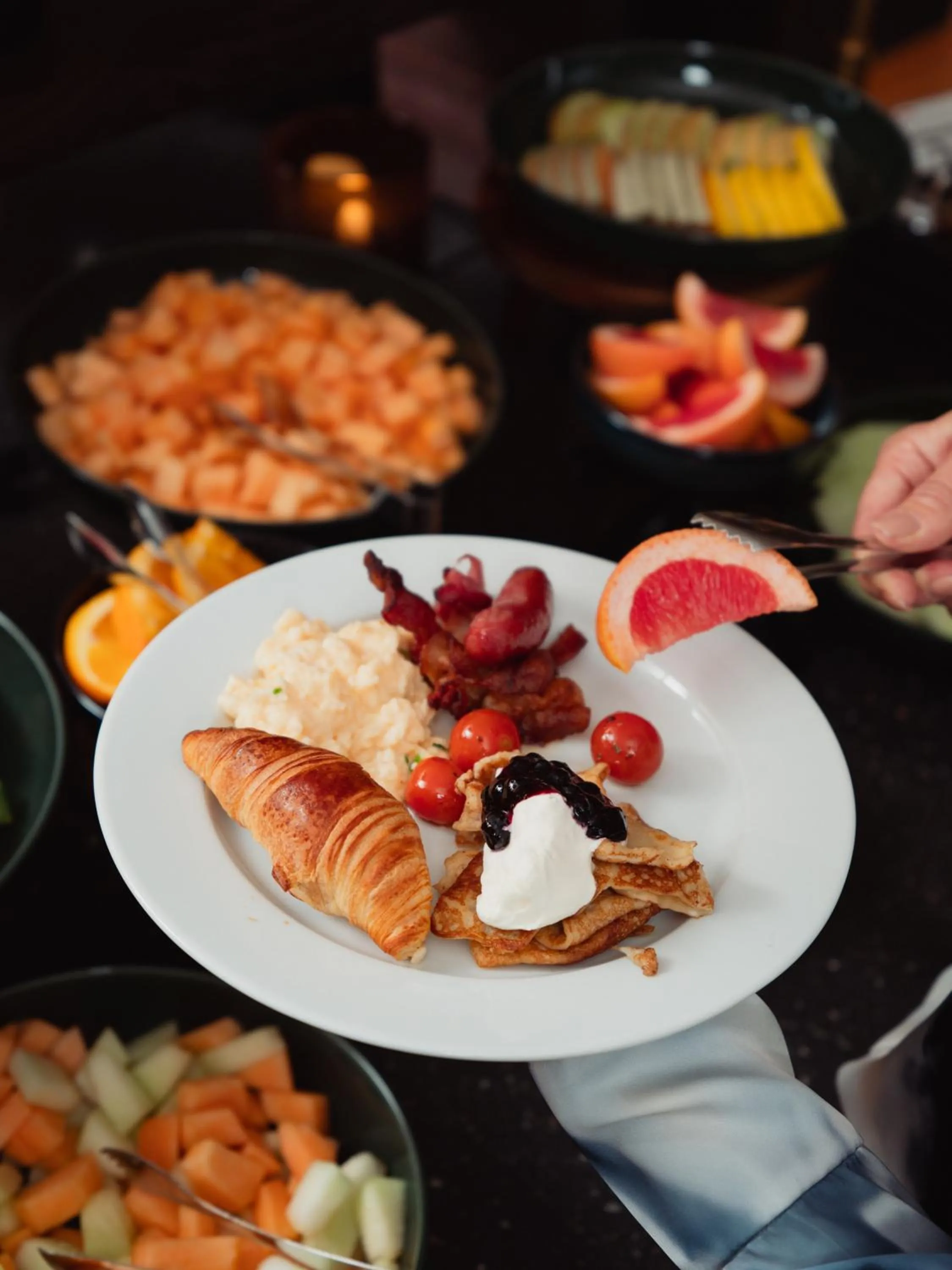 Buffet breakfast in Rönneberga