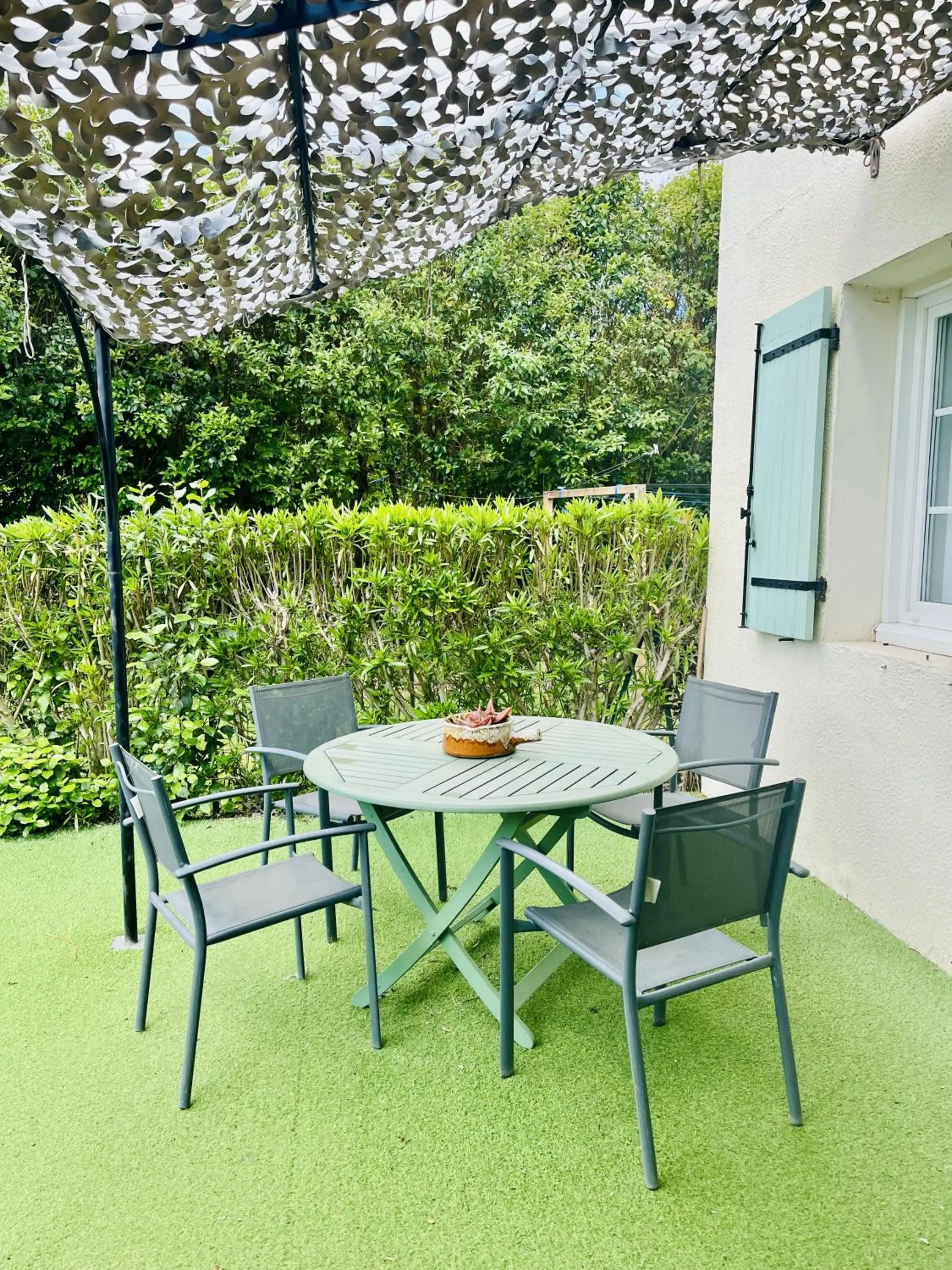 Patio in Mas Saint-Ange