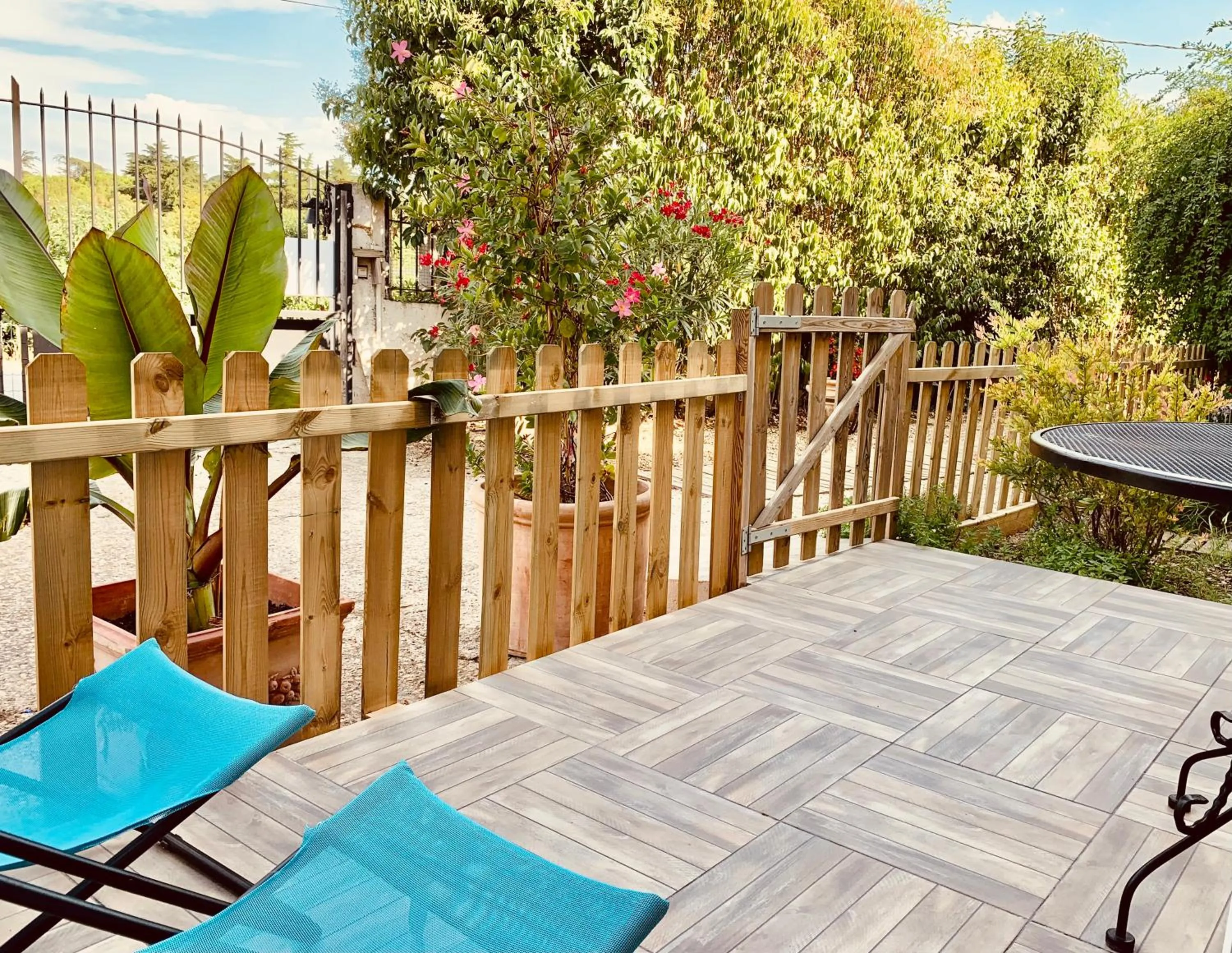 Patio in Mas Saint-Ange