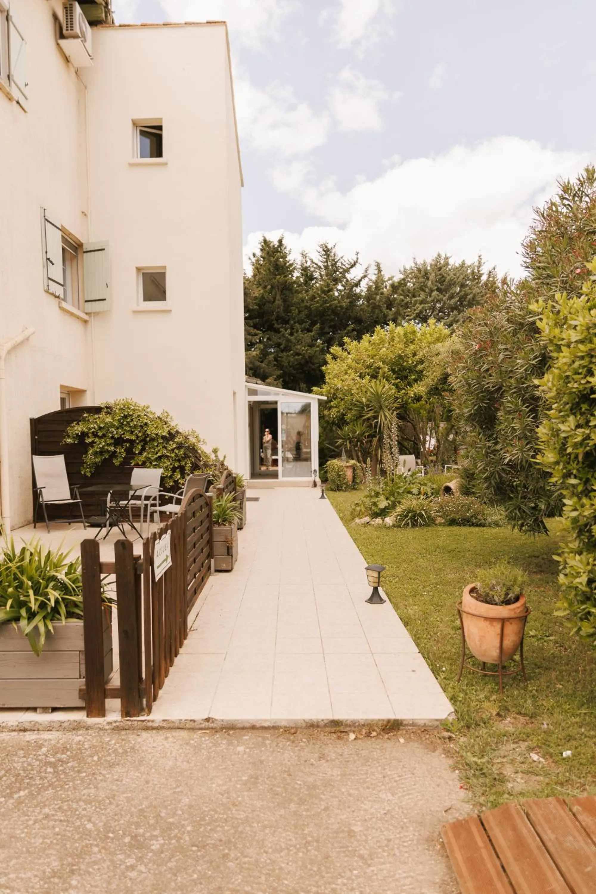 Facade/entrance in Mas Saint-Ange