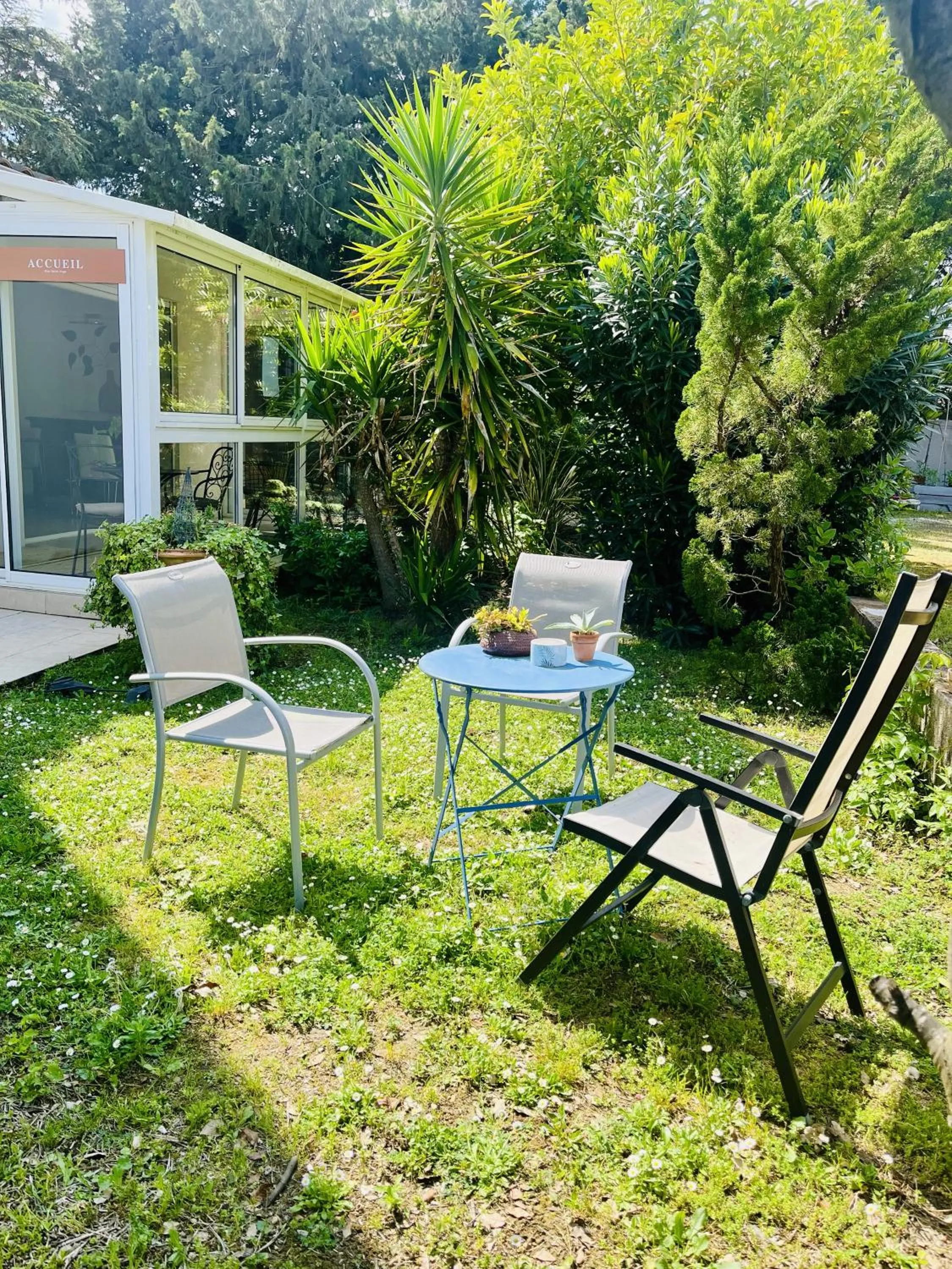 Patio in Mas Saint-Ange
