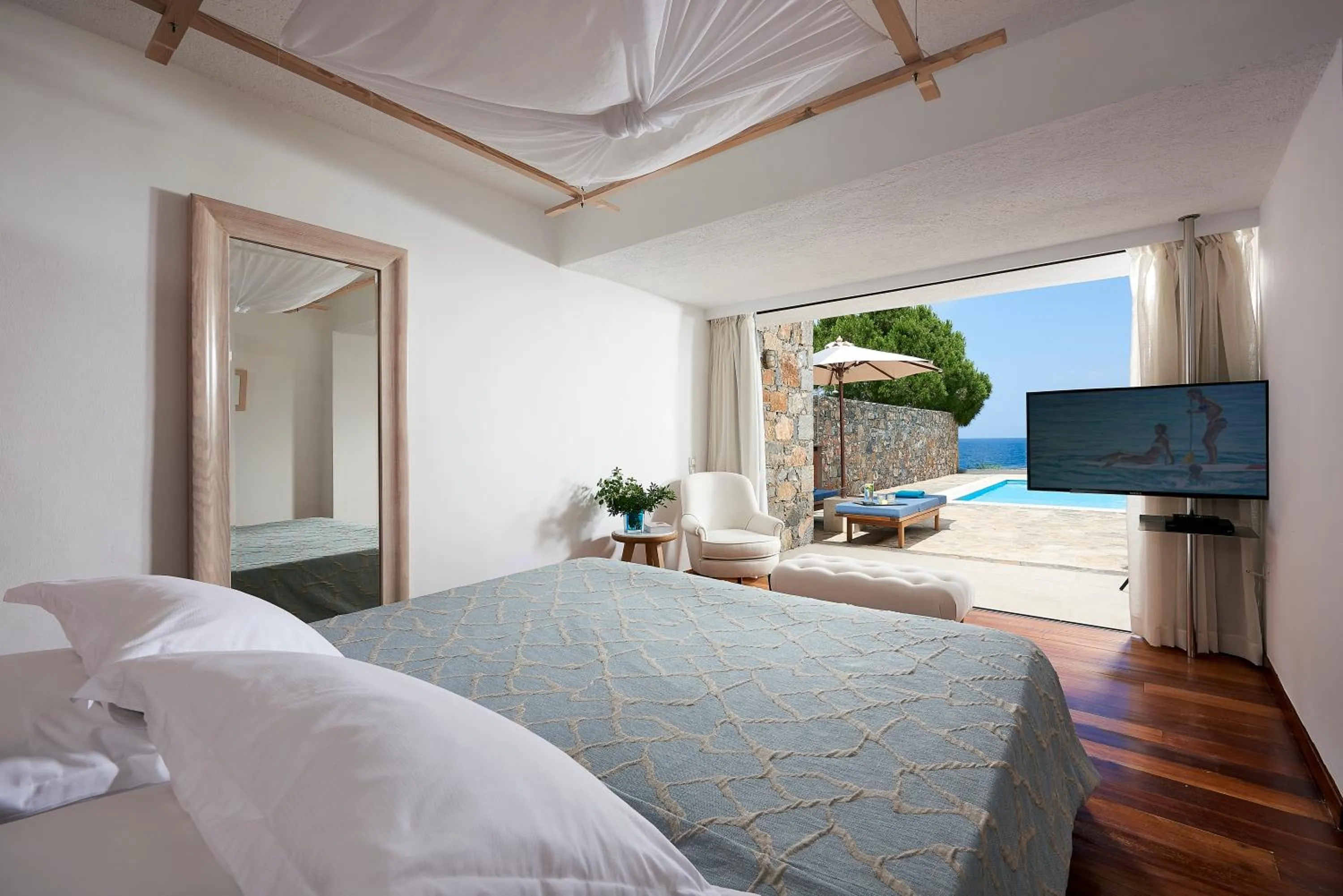 Photo of the whole room, Bed in St. Nicolas Bay Resort Hotel & Villas