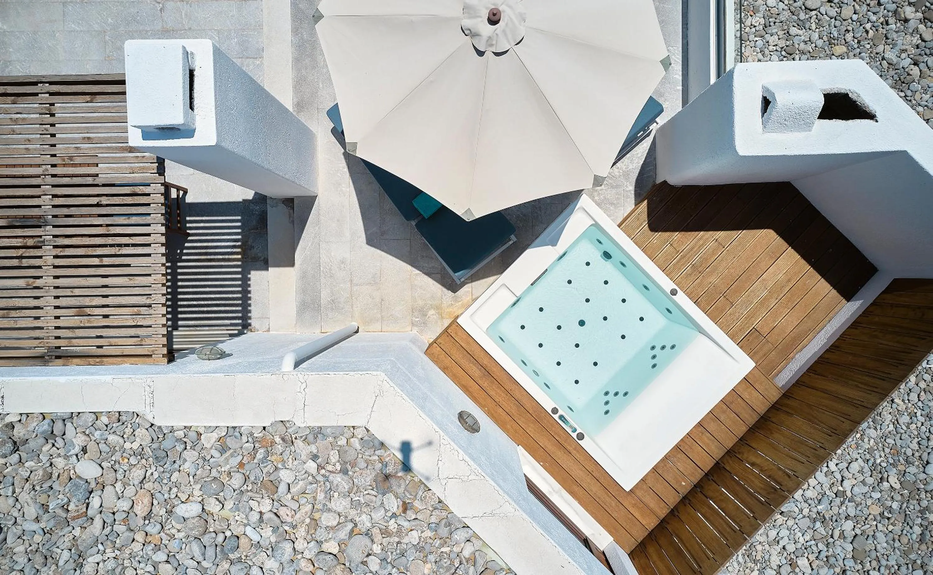 Balcony/Terrace in St. Nicolas Bay Resort Hotel & Villas
