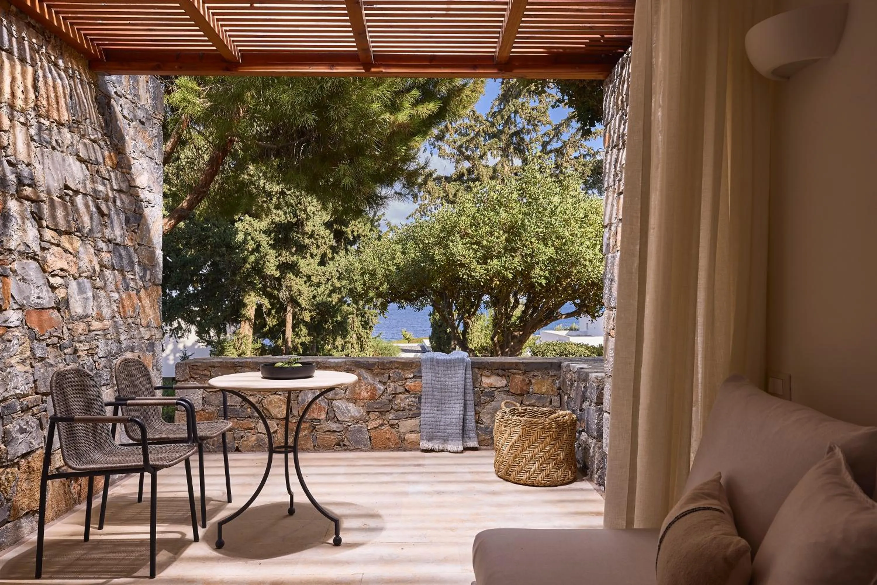 Balcony/Terrace in St. Nicolas Bay Resort Hotel & Villas