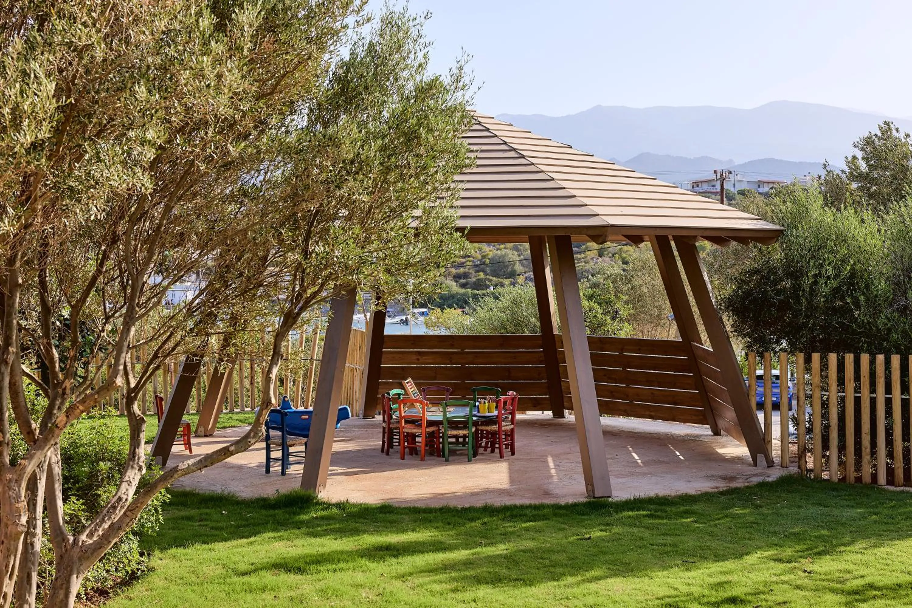 Children play ground in St. Nicolas Bay Resort Hotel & Villas