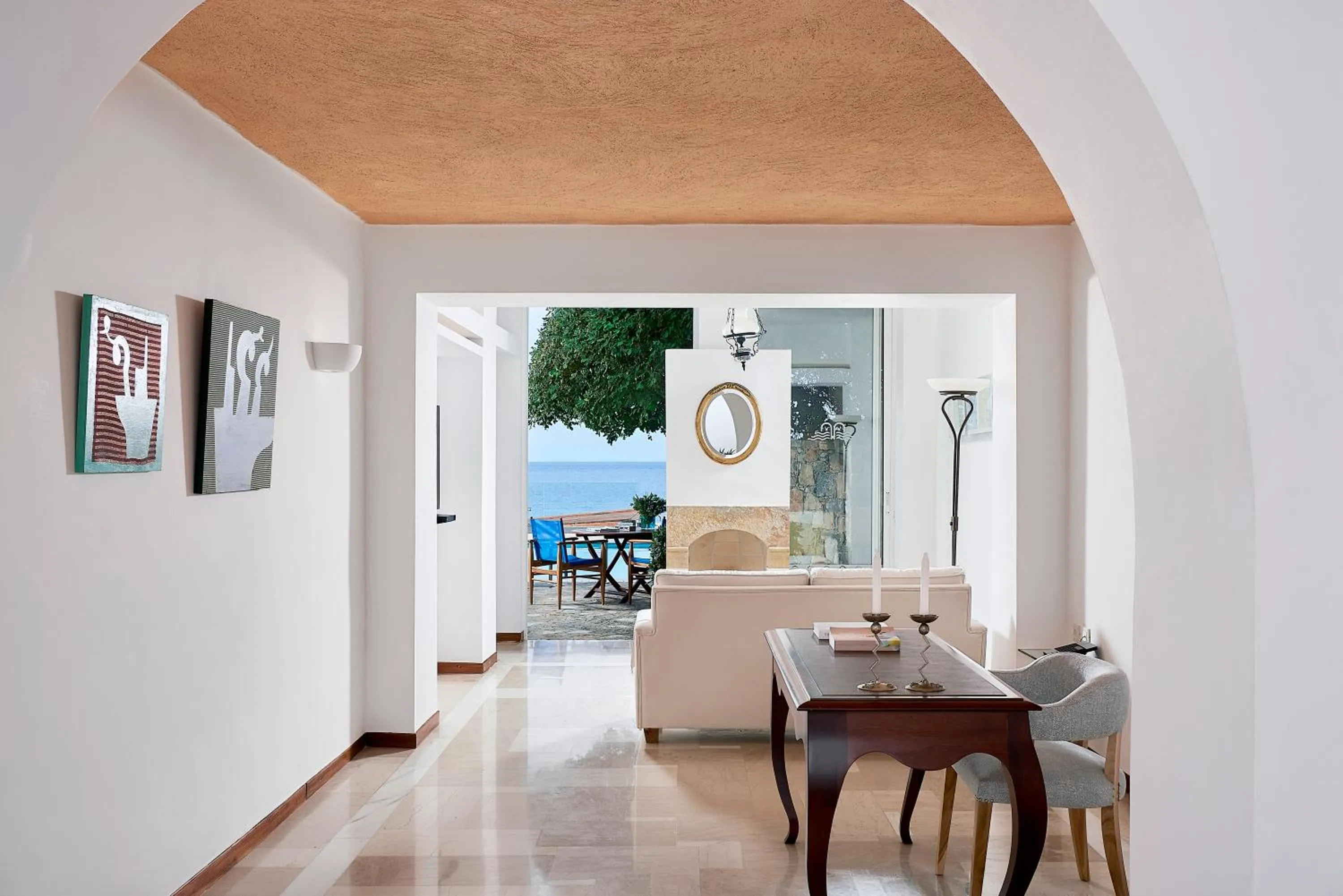 Living room in St. Nicolas Bay Resort Hotel & Villas