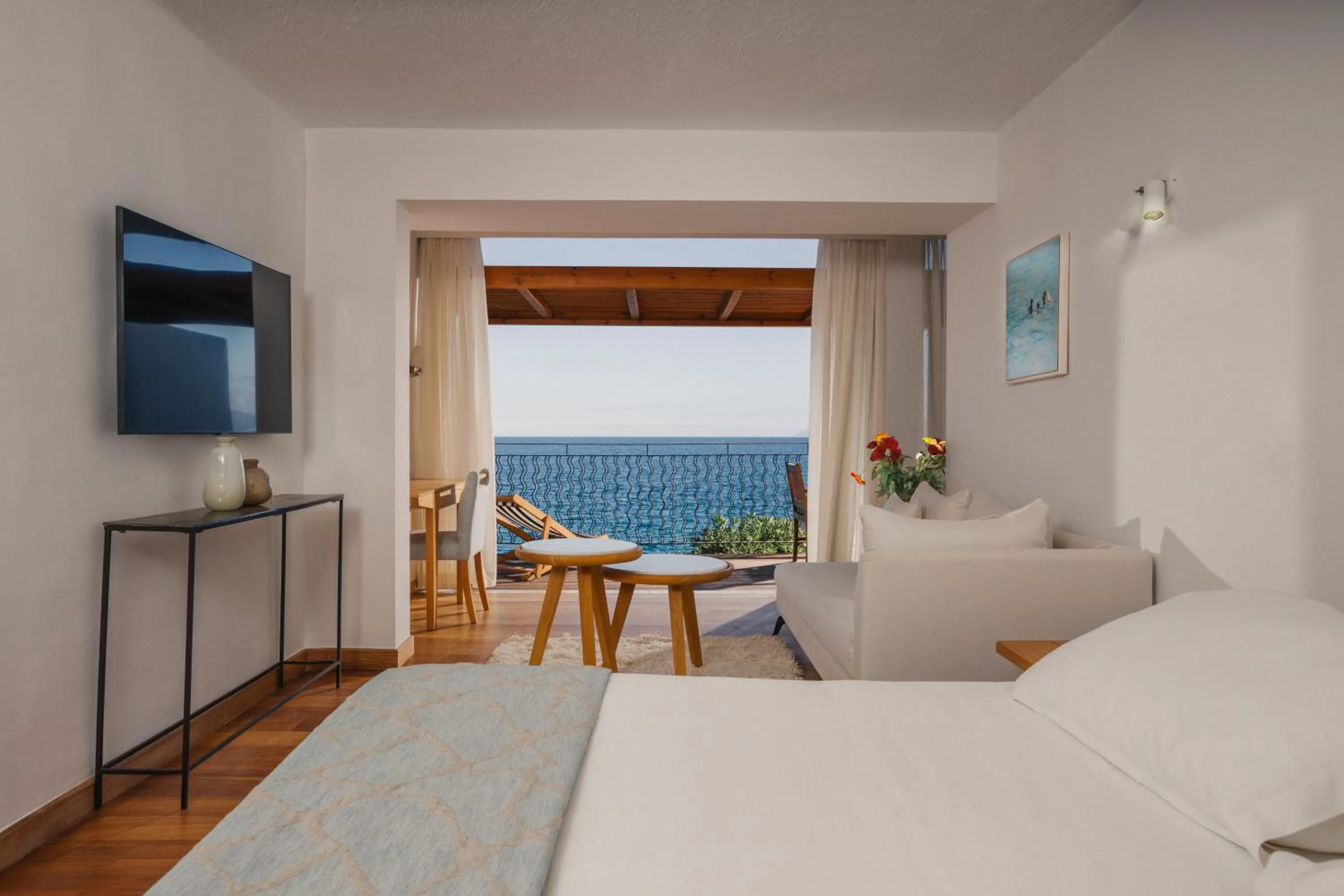 Photo of the whole room, Bed in St. Nicolas Bay Resort Hotel & Villas