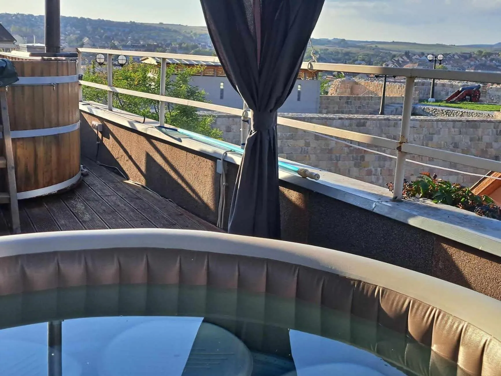 Patio in Orient Apartmanház