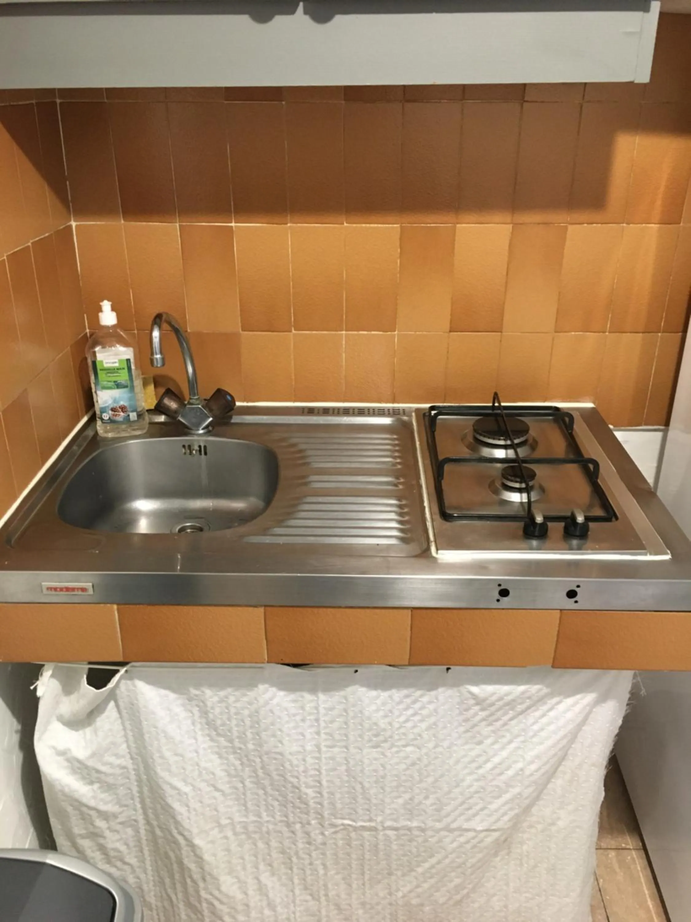 Kitchen or kitchenette in Bungalows Filippi