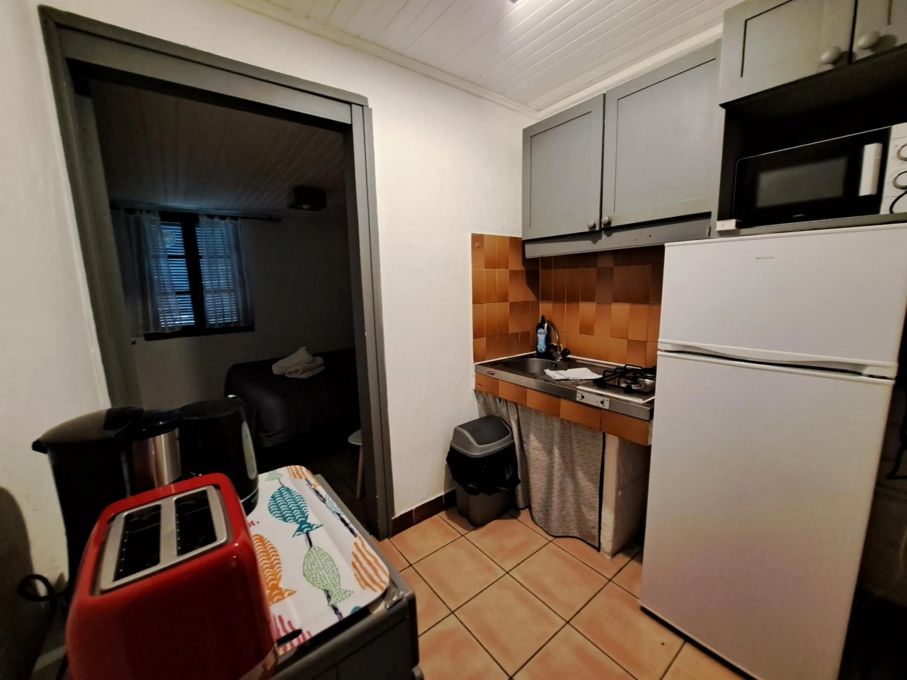 kitchen in Bungalows Filippi