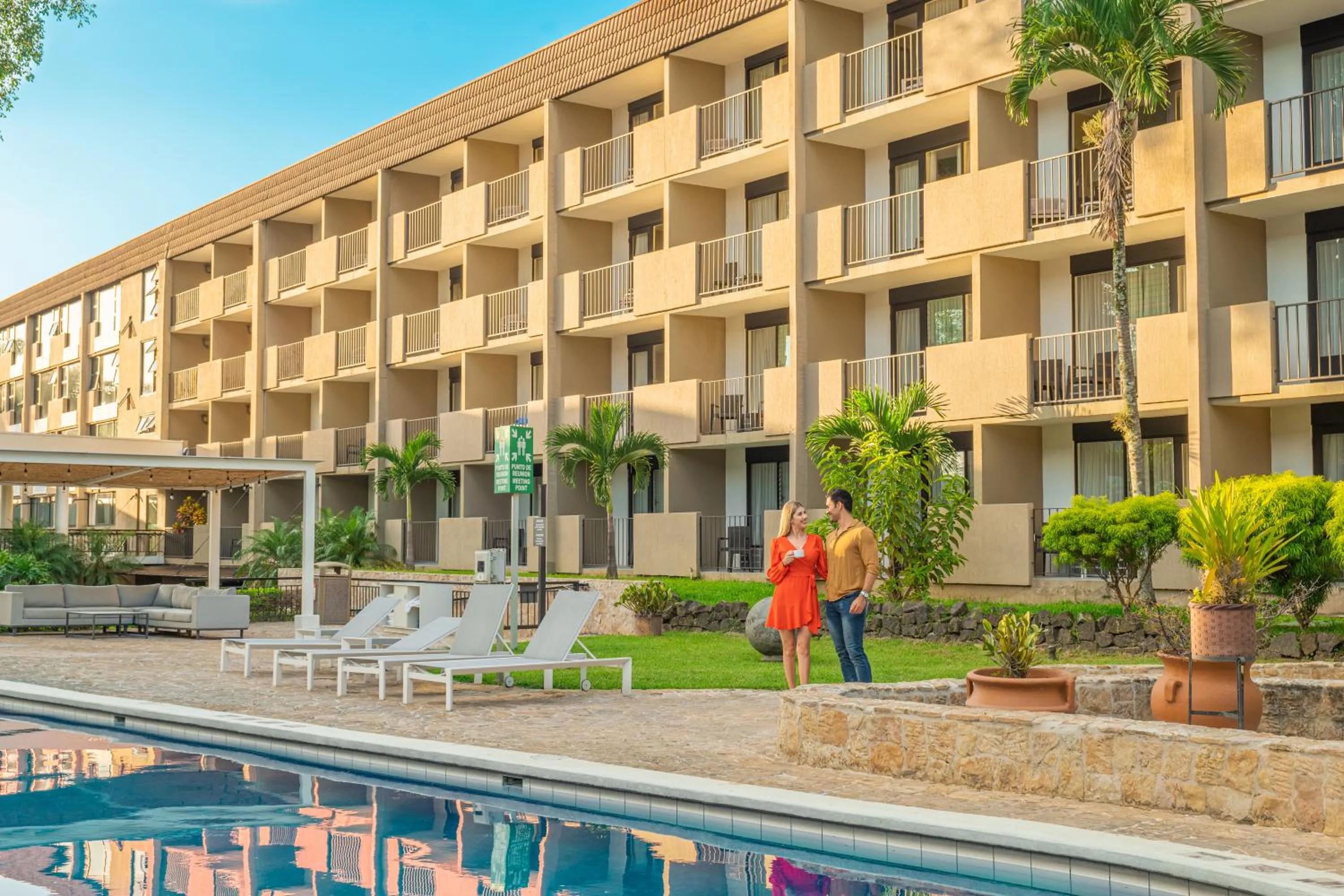 Property building in Irazú Hotel & Studios