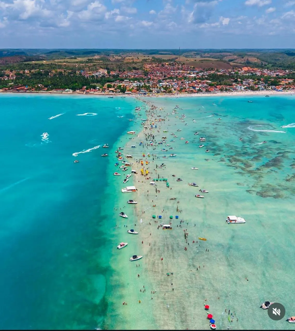 Natural landscape in Flats Parada Obrigatoria
