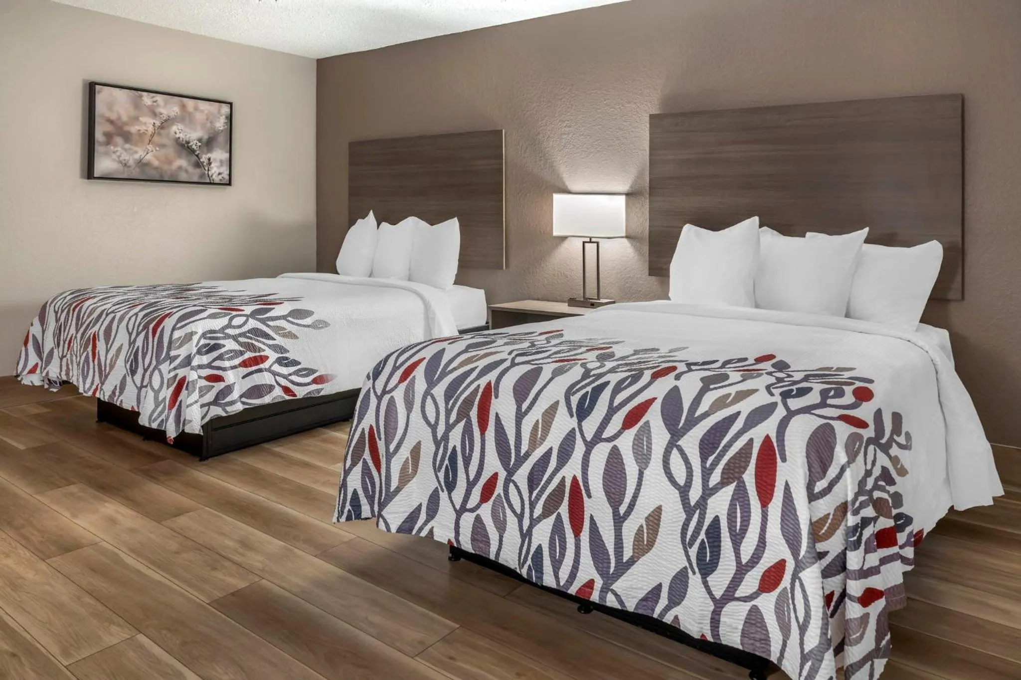 Photo of the whole room, Bed in Red Roof Inn Queensbury