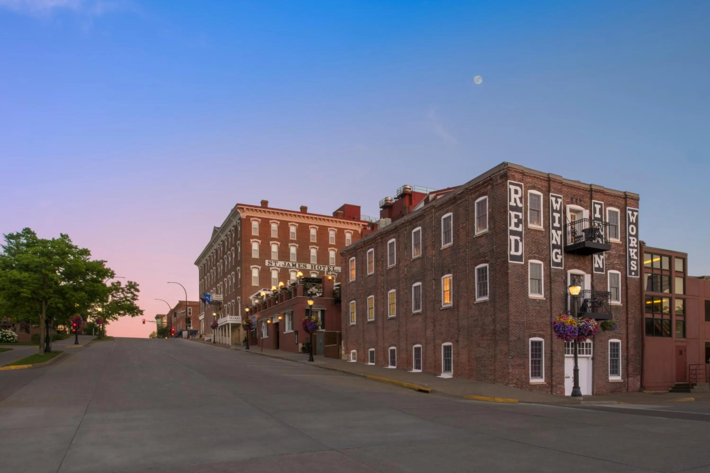 Property building in St James Hotel