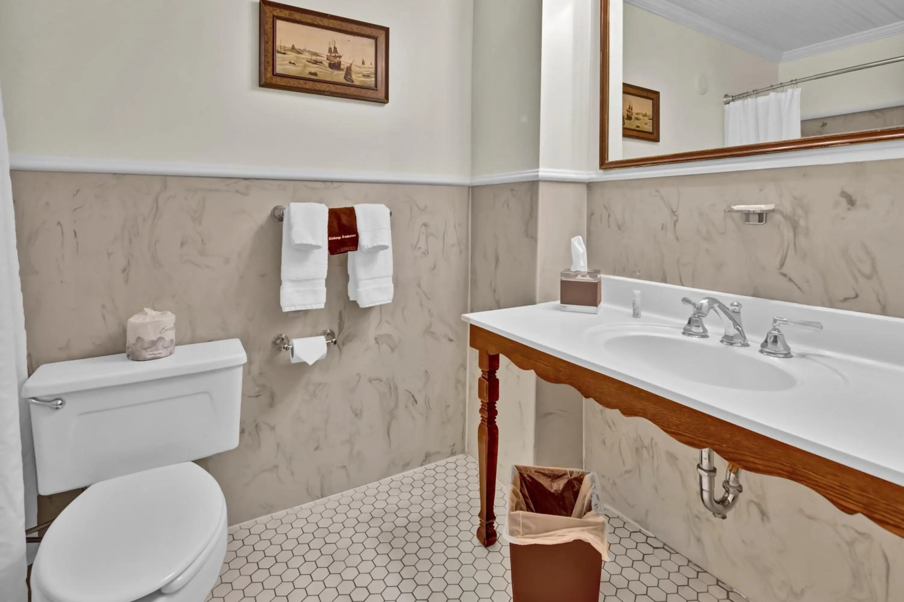 Bathroom in St James Hotel