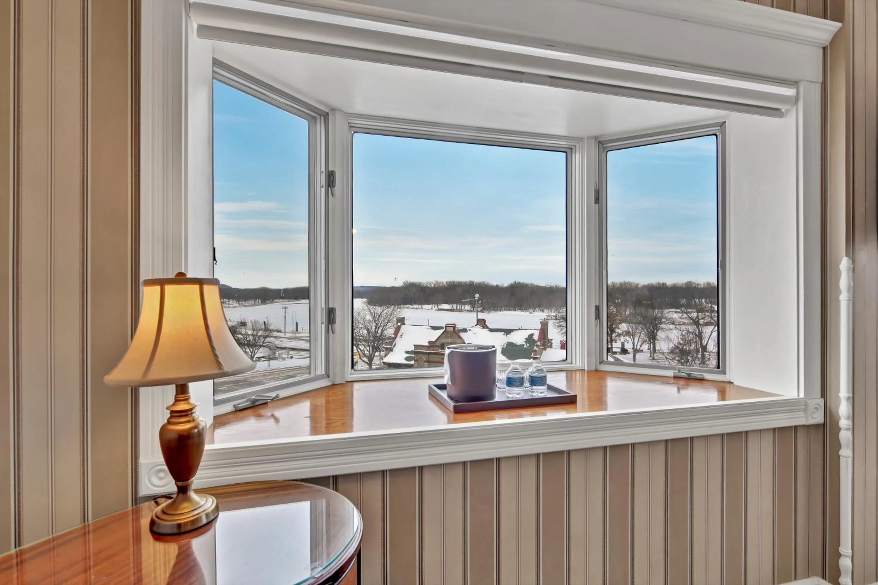 River view in St James Hotel