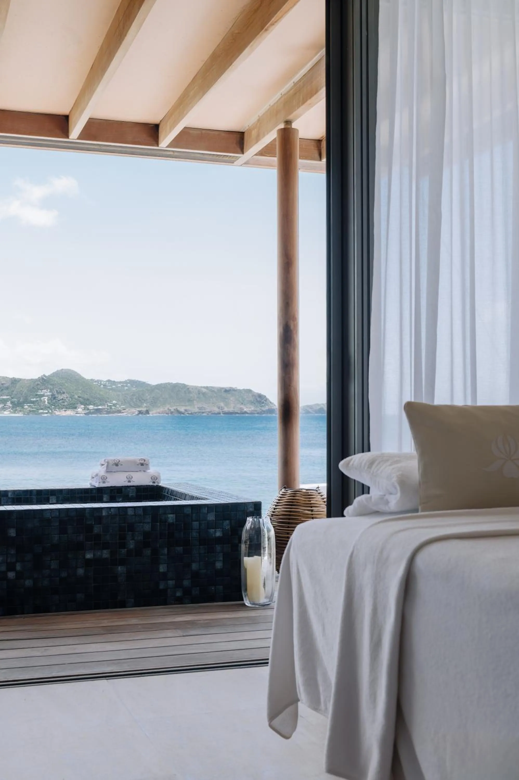 Spa and wellness centre/facilities, Bed in Hotel Christopher Saint Barth