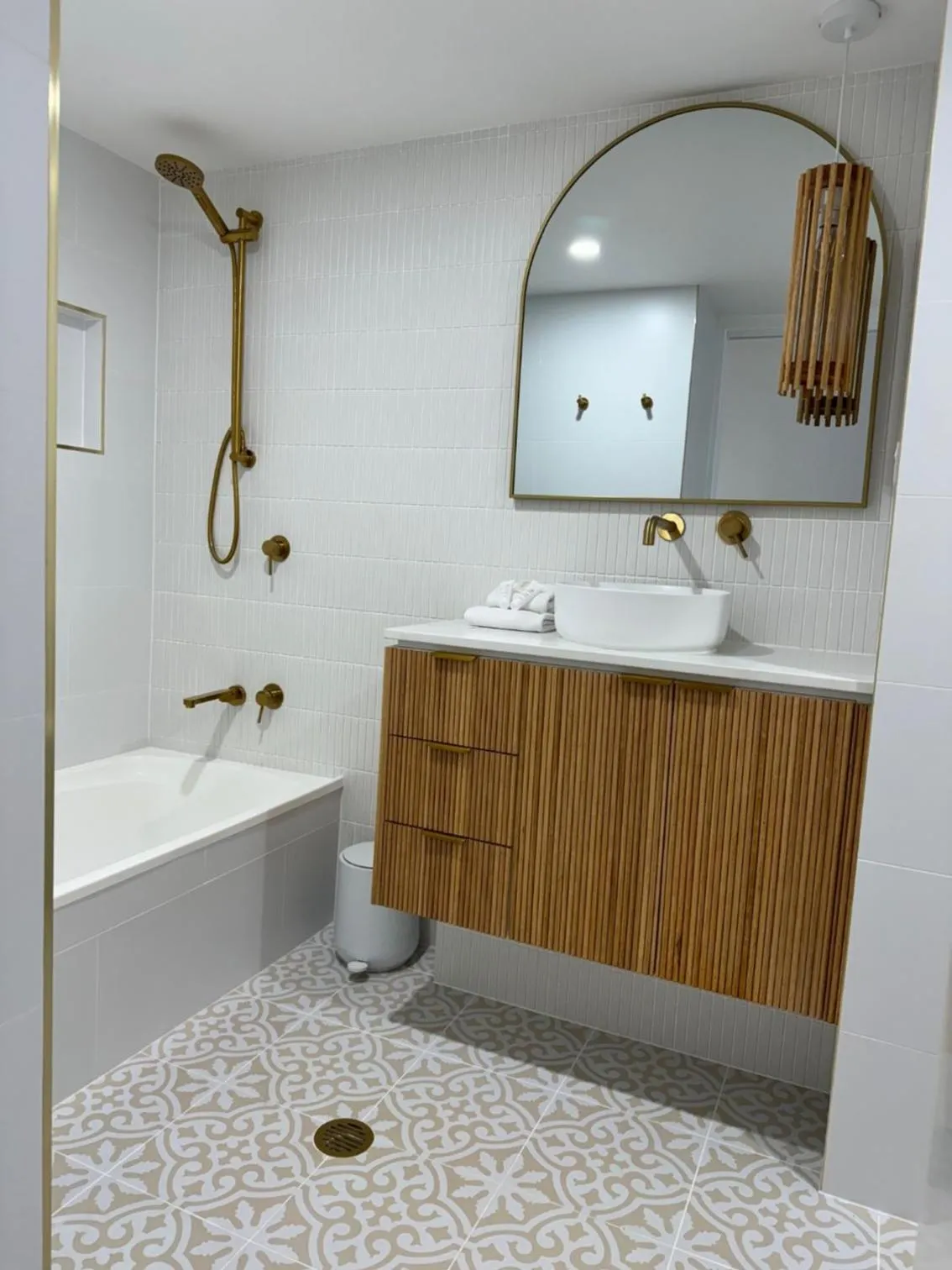 Bathroom in Pelican Cove Waterfront Apartment