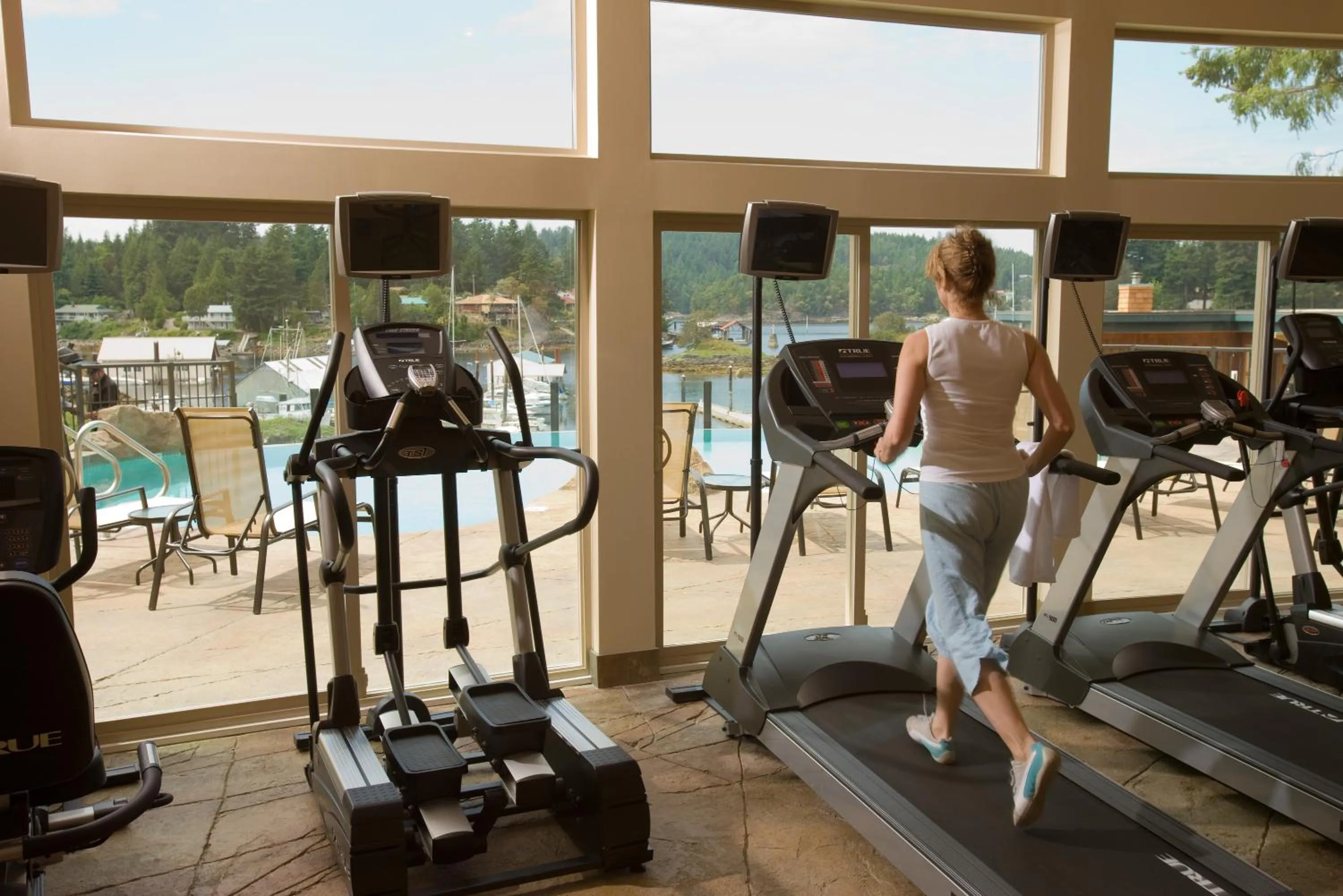 Fitness centre/facilities in Painted Boat Resort Spa and Marina