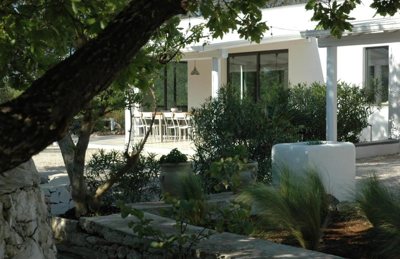 Garden in TRULLO MATTEO VILLA DE LUXE avec PISCINE