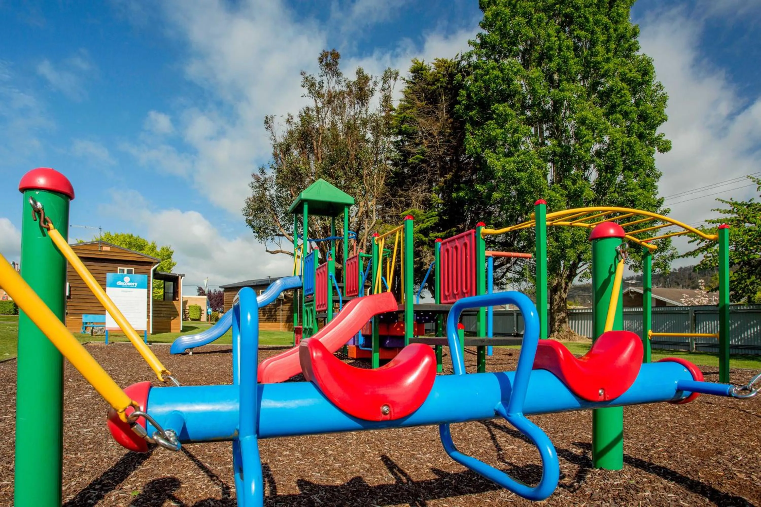 Children play ground in Discovery Parks - Hadspen
