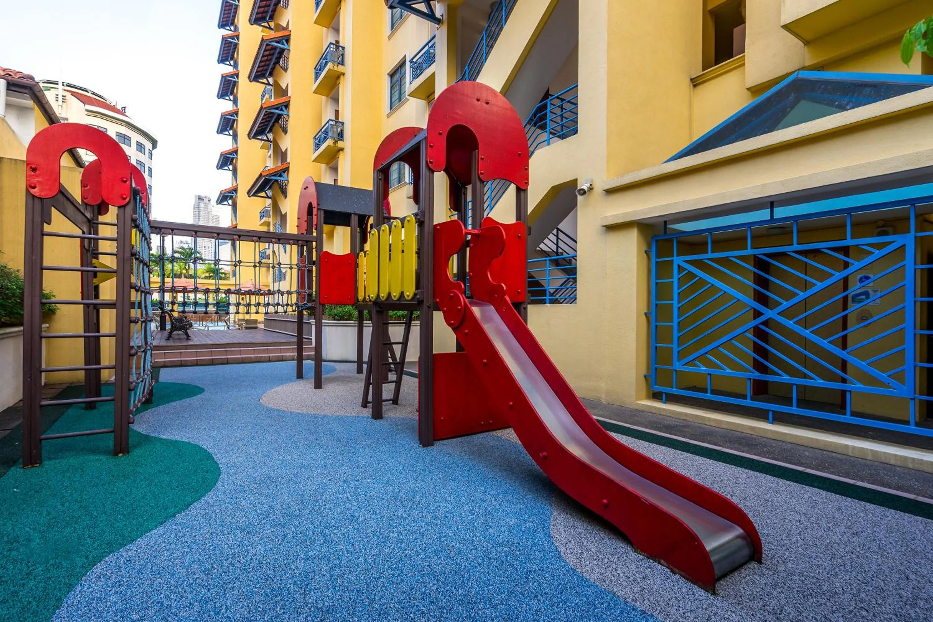 Children play ground in Village Residence Robertson Quay by Far East Hospitality