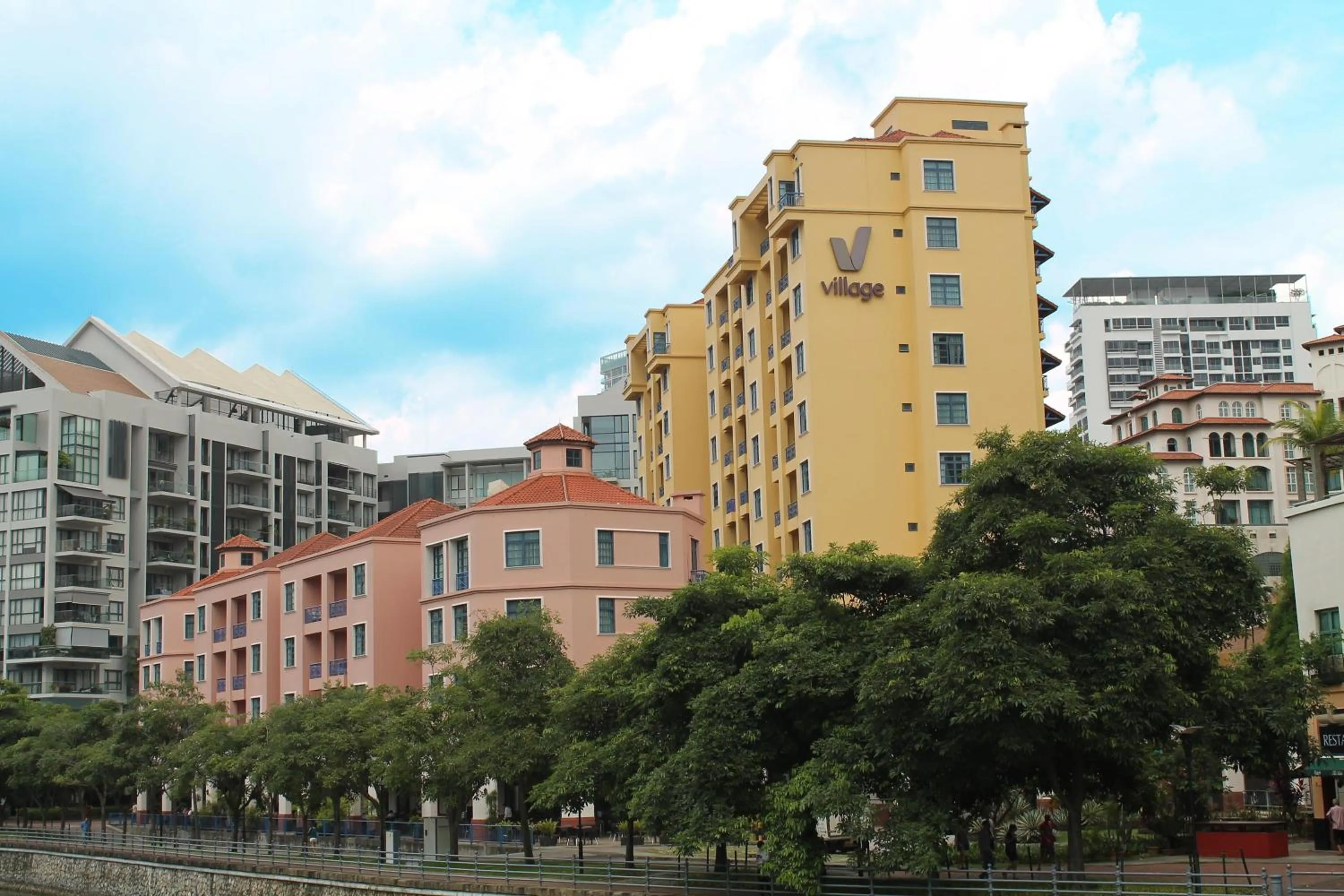 Bird's eye view in Village Residence Robertson Quay by Far East Hospitality