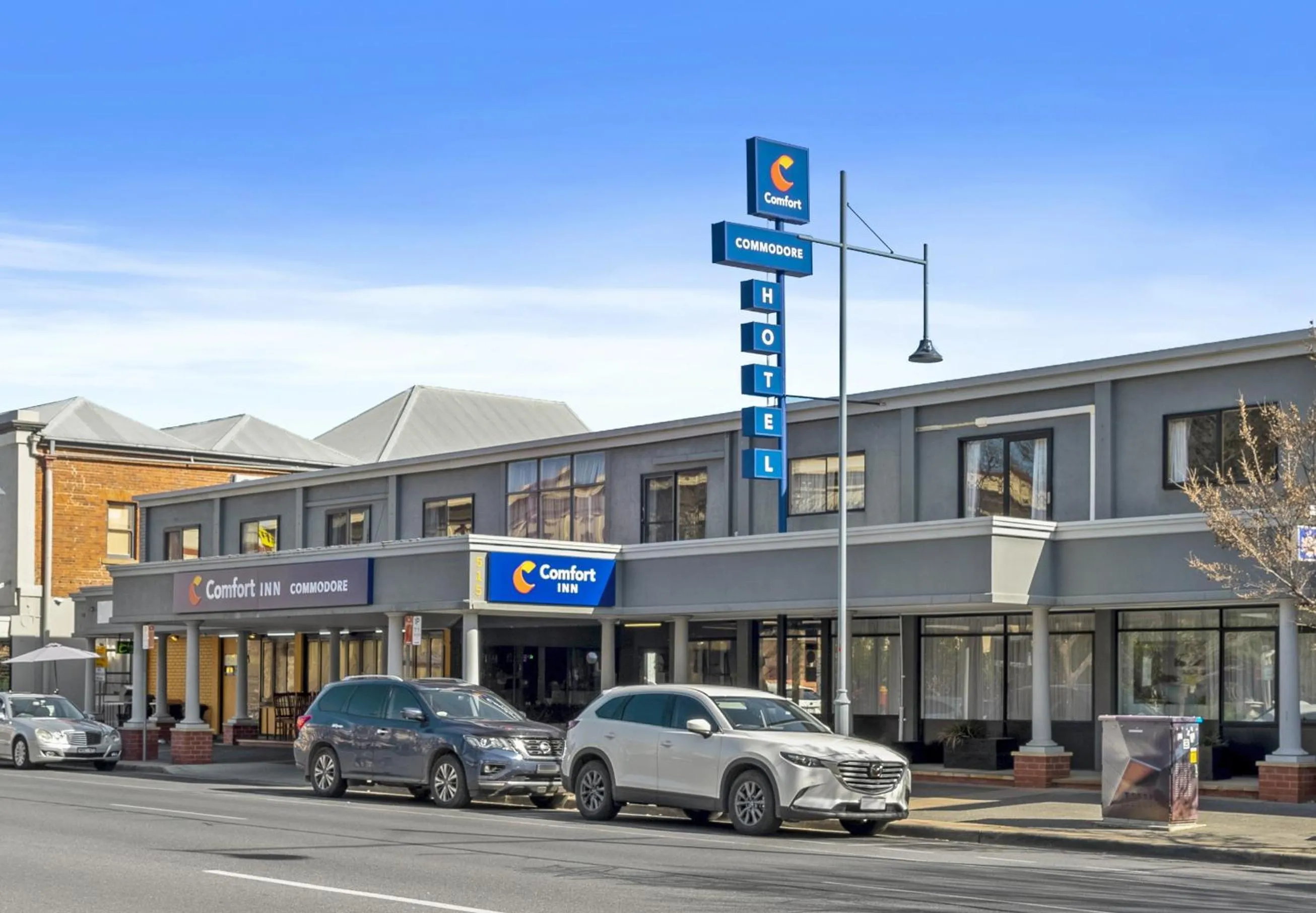 Facade/entrance in Comfort Inn Commodore Albury