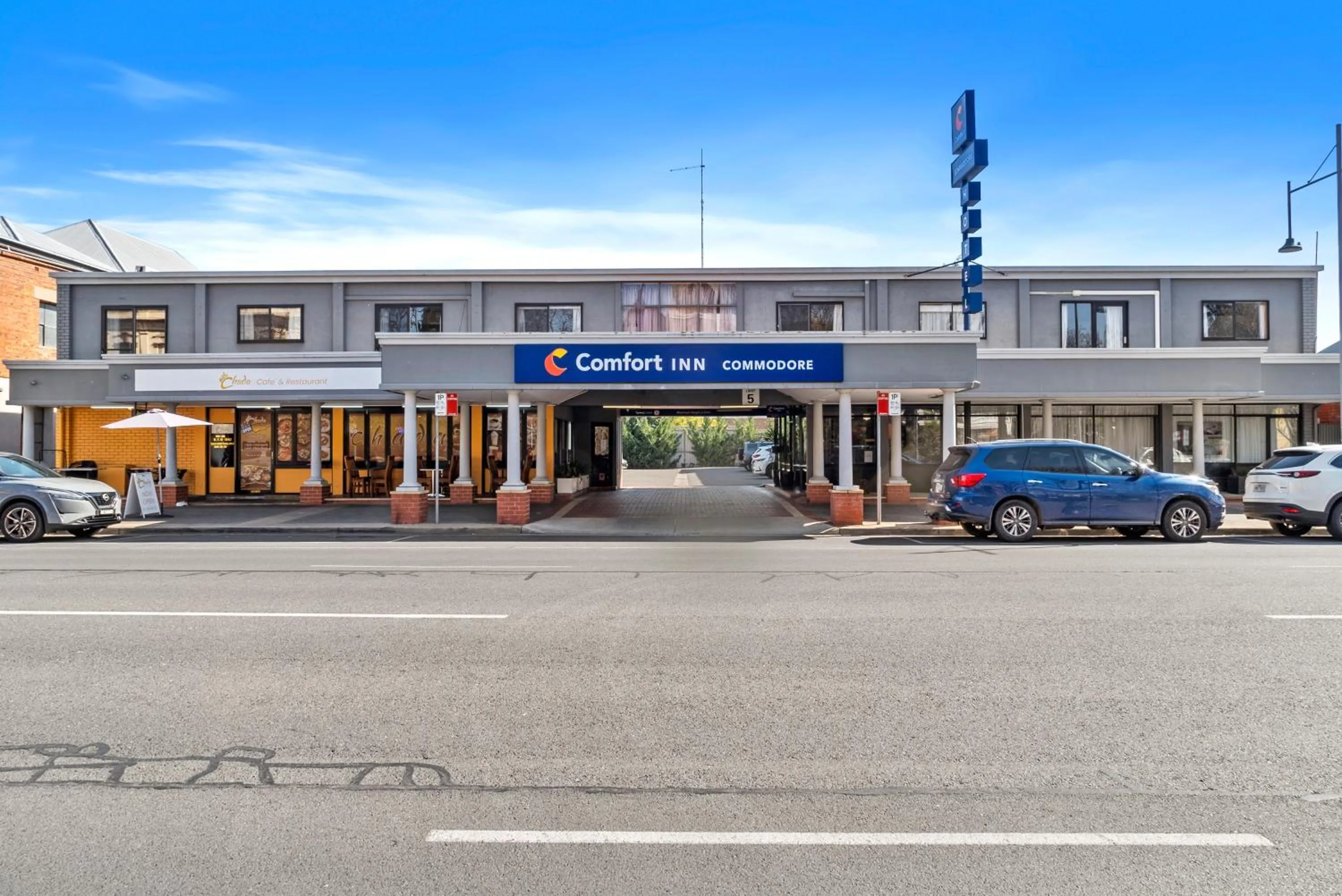 Facade/entrance in Comfort Inn Commodore Albury