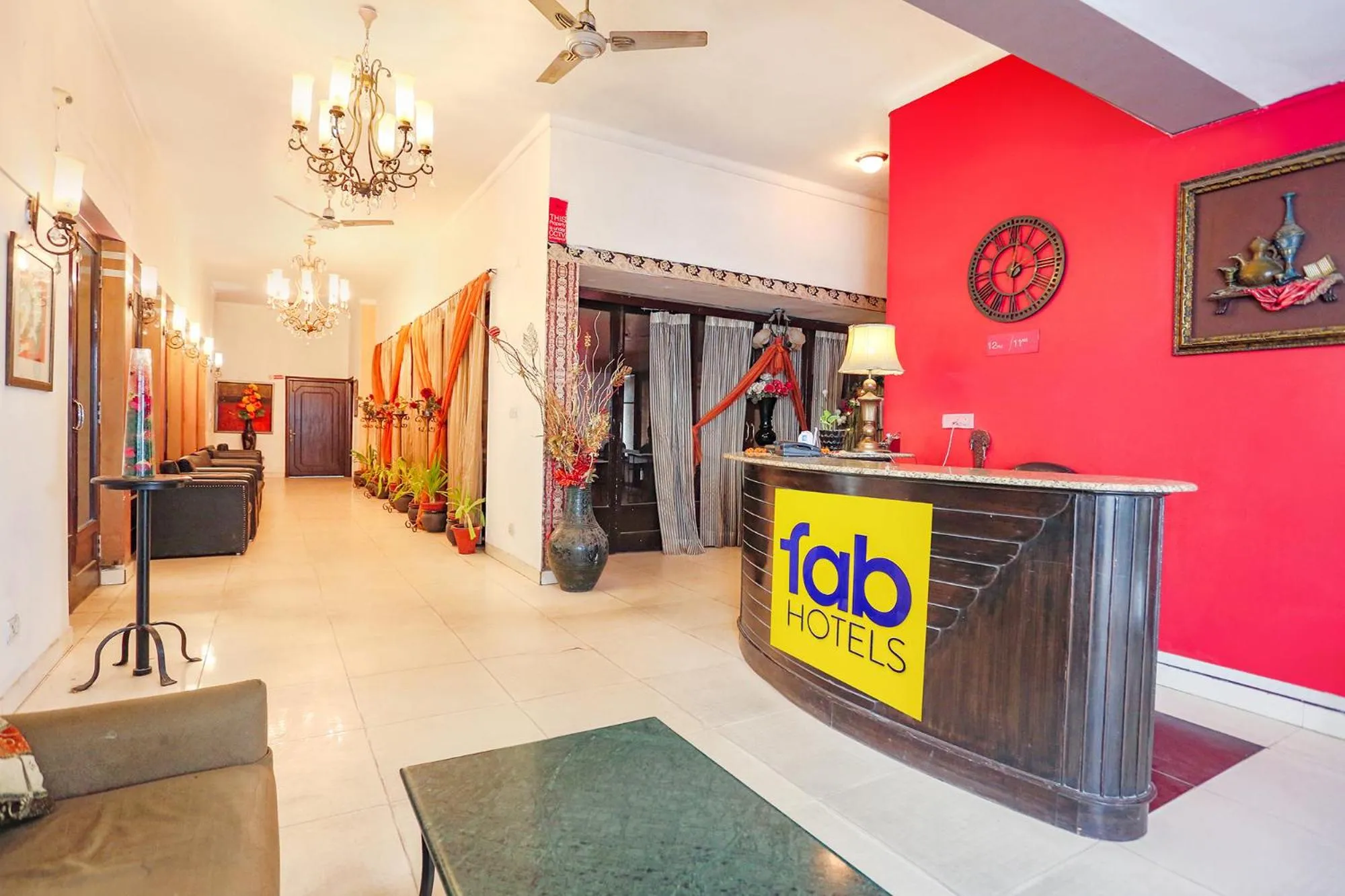 Lobby or reception in FabHotel Pulse Impulse