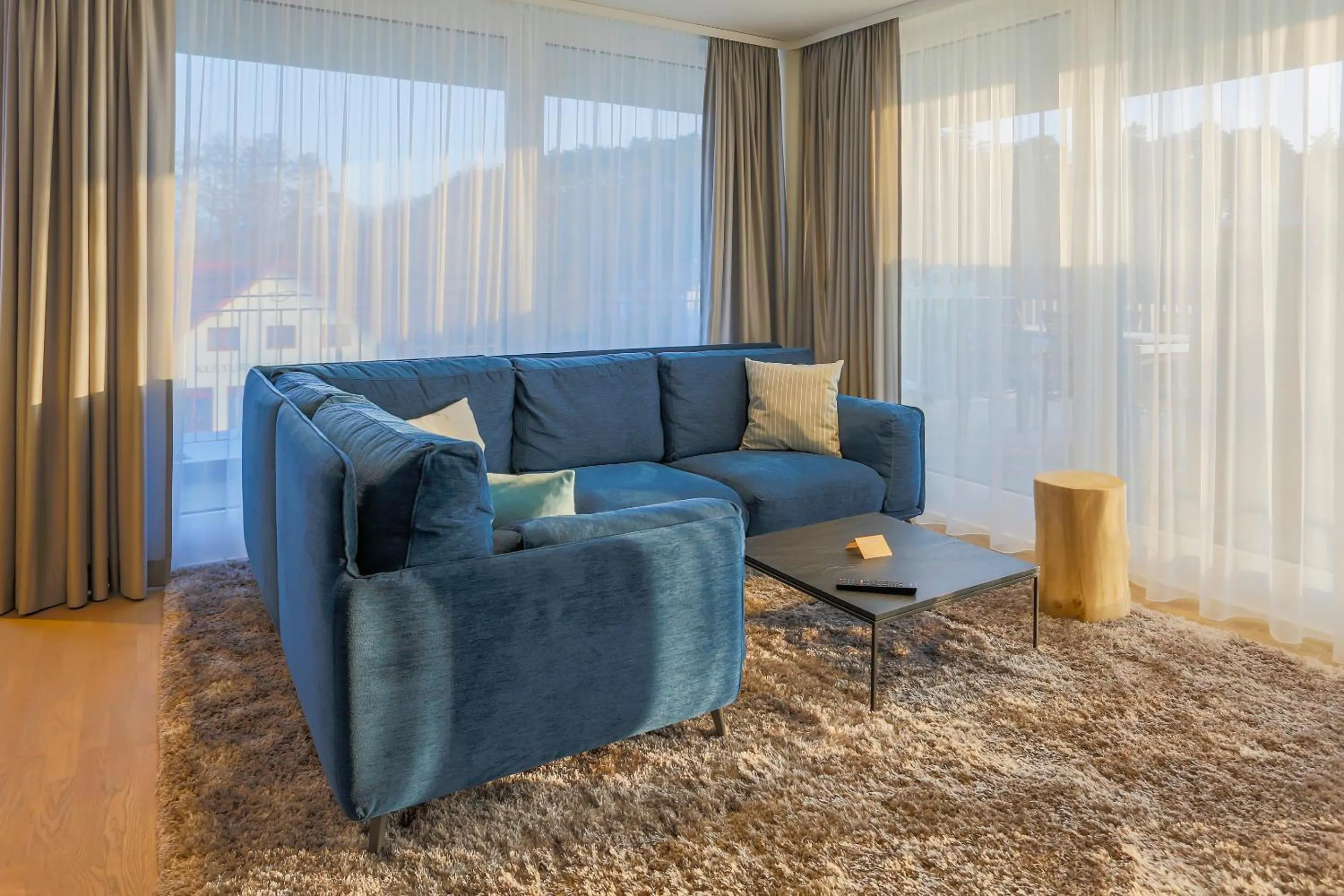 Living room in Maremüritz Yachthafen Resort