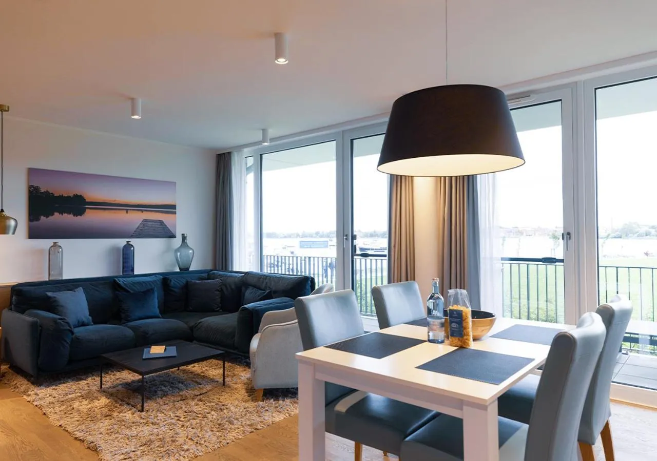 Living room in Maremüritz Yachthafen Resort