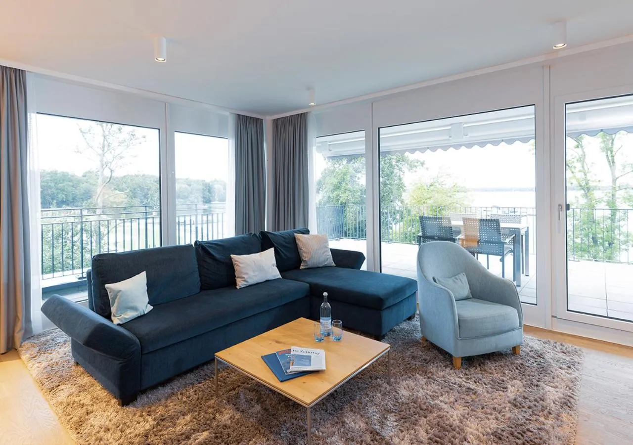 Living room in Maremüritz Yachthafen Resort