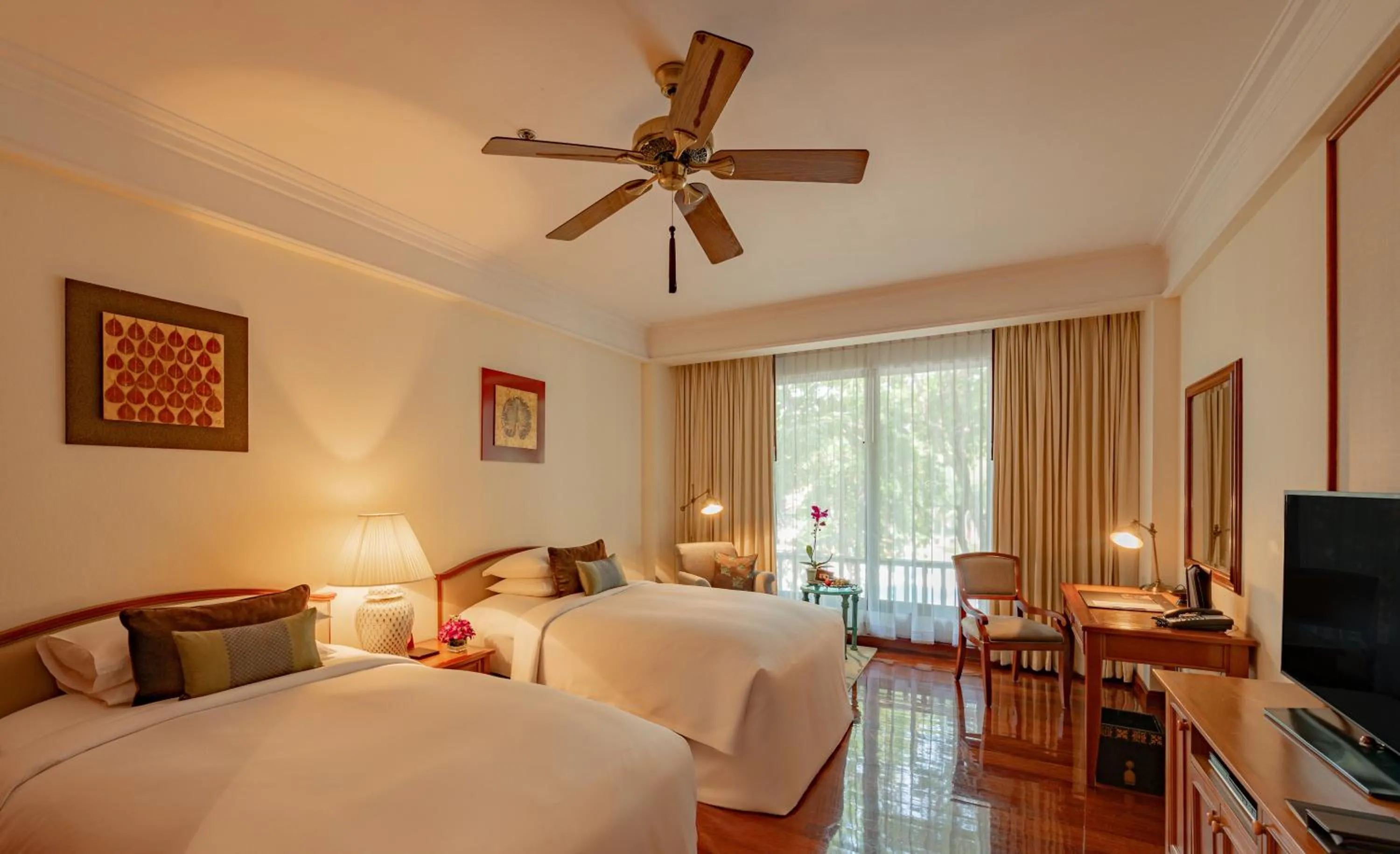 Bedroom, Bed in Sofitel Angkor Phokeethra Golf & Spa Resort