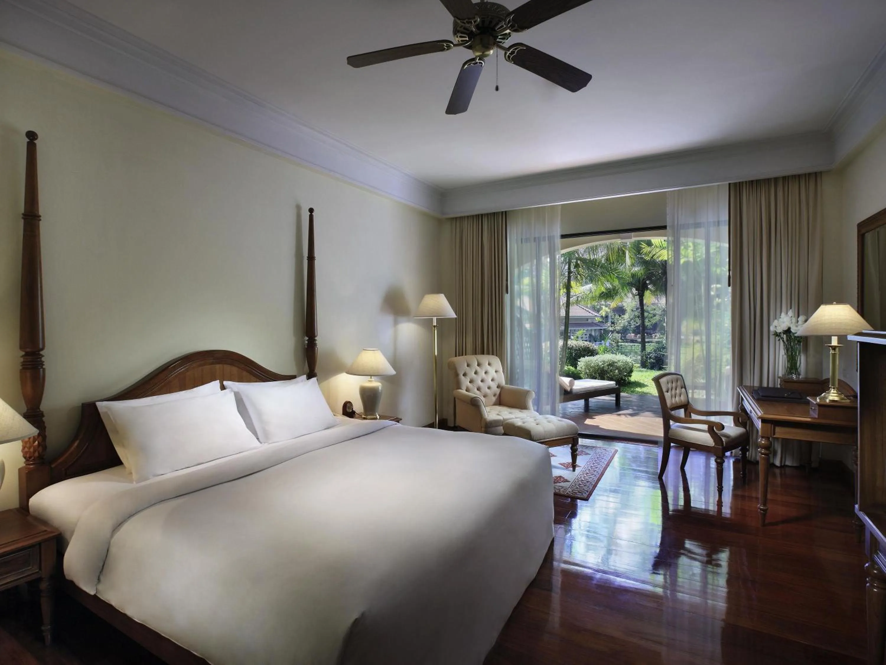Luxury King Room with Terrace and Club Access in Sofitel Angkor Phokeethra Golf & Spa Resort