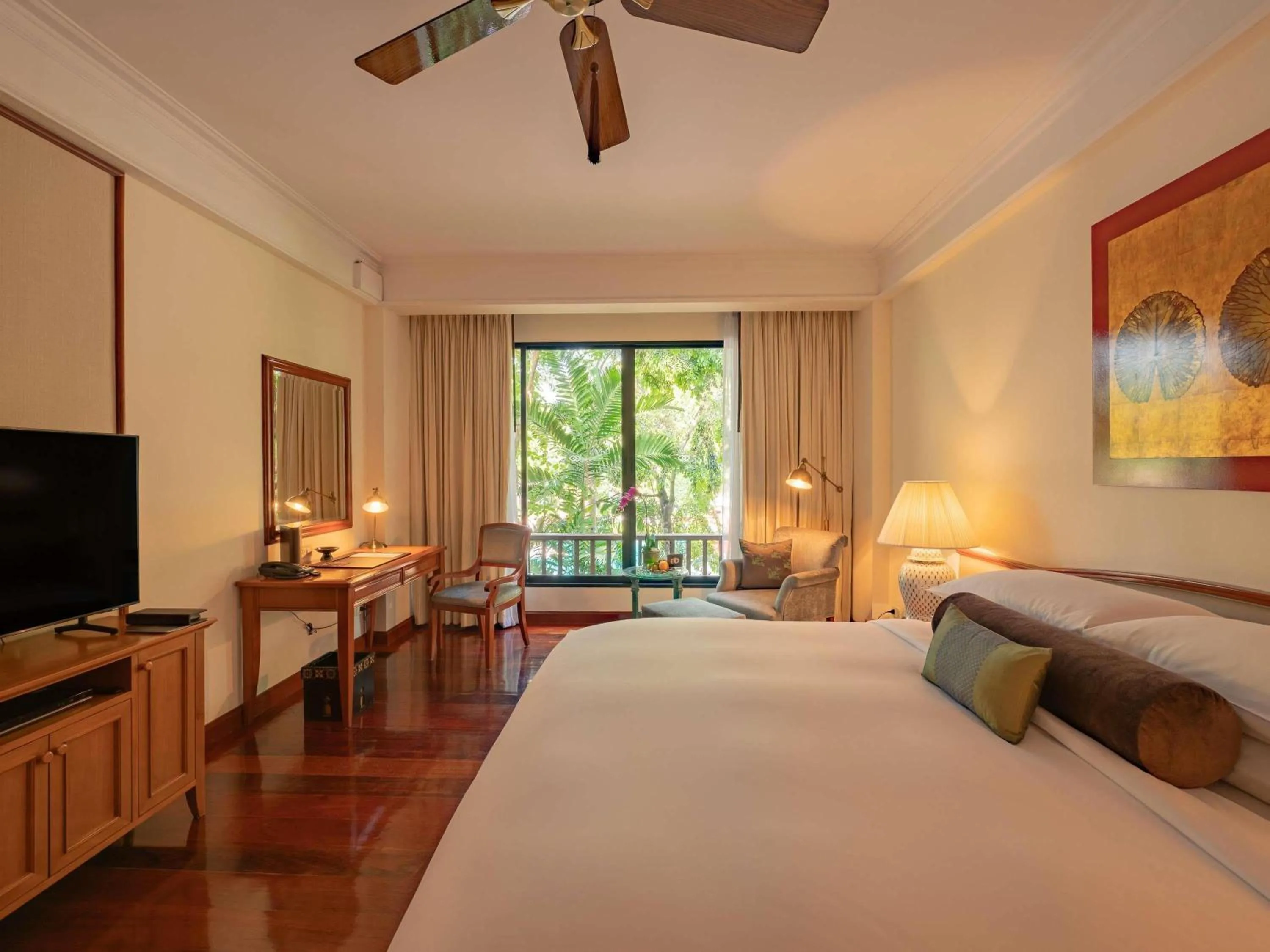 Bedroom, Bed in Sofitel Angkor Phokeethra Golf & Spa Resort