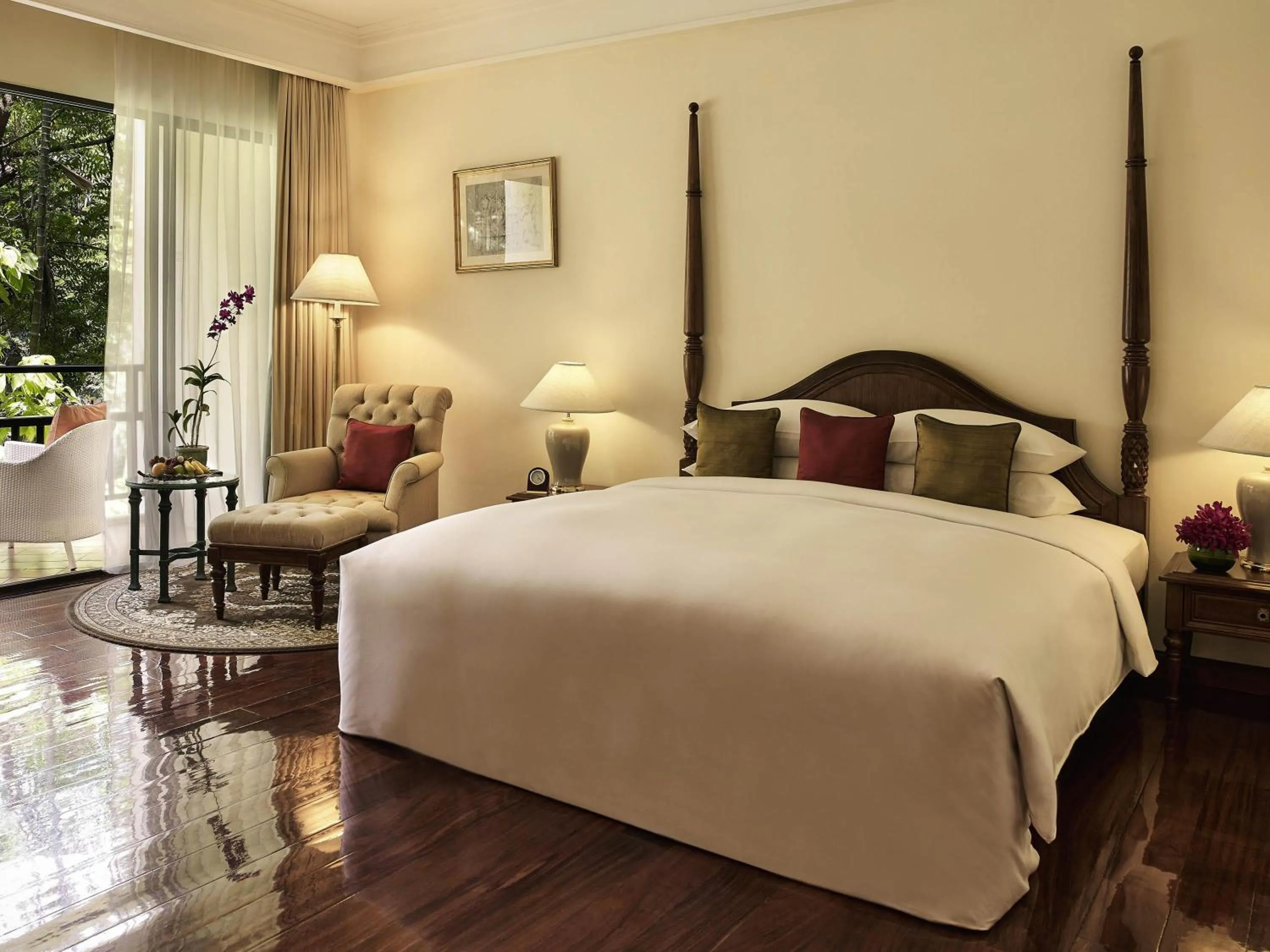 Photo of the whole room, Bed in Sofitel Angkor Phokeethra Golf & Spa Resort