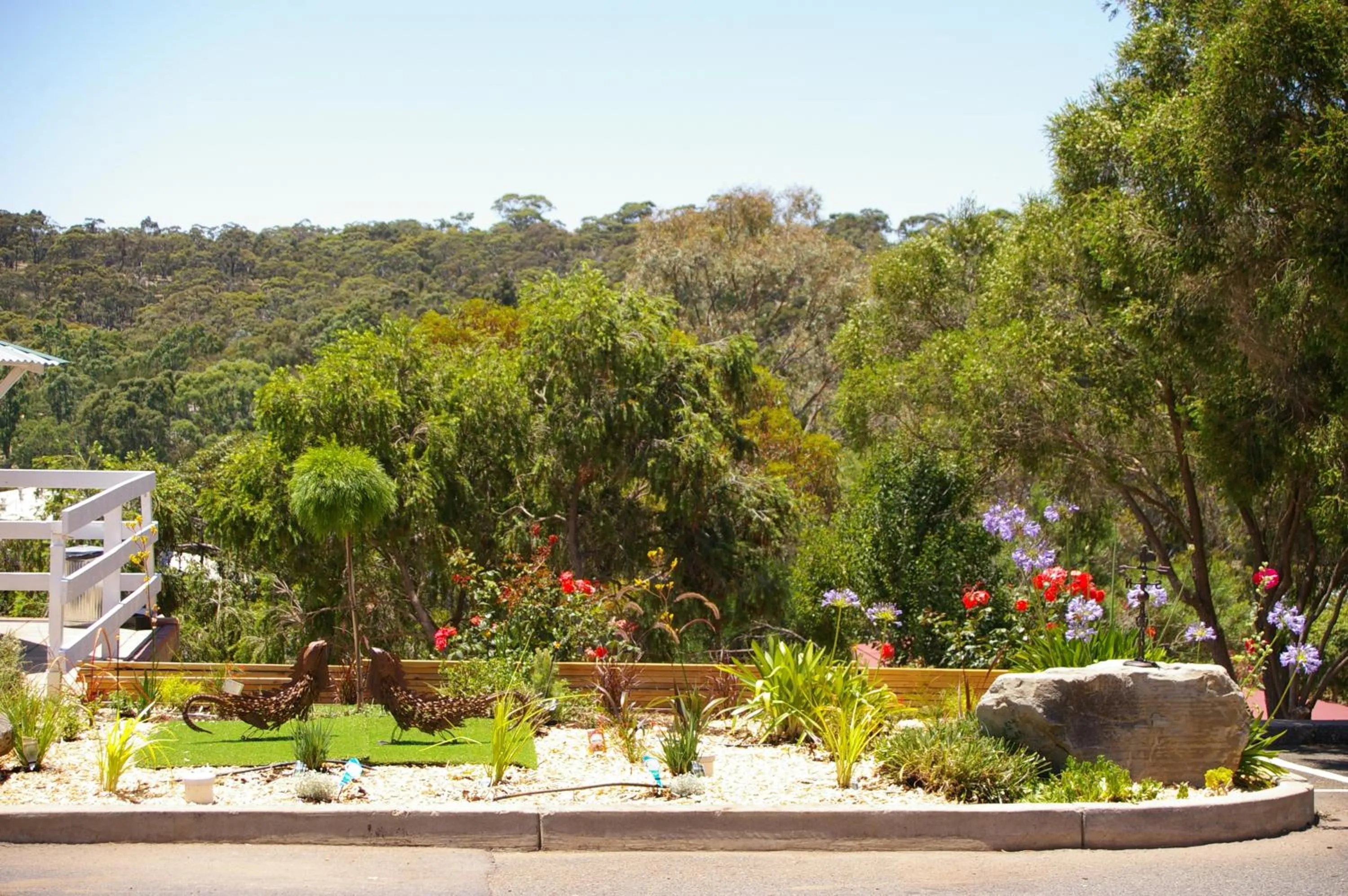 Garden in Clare Valley Motel